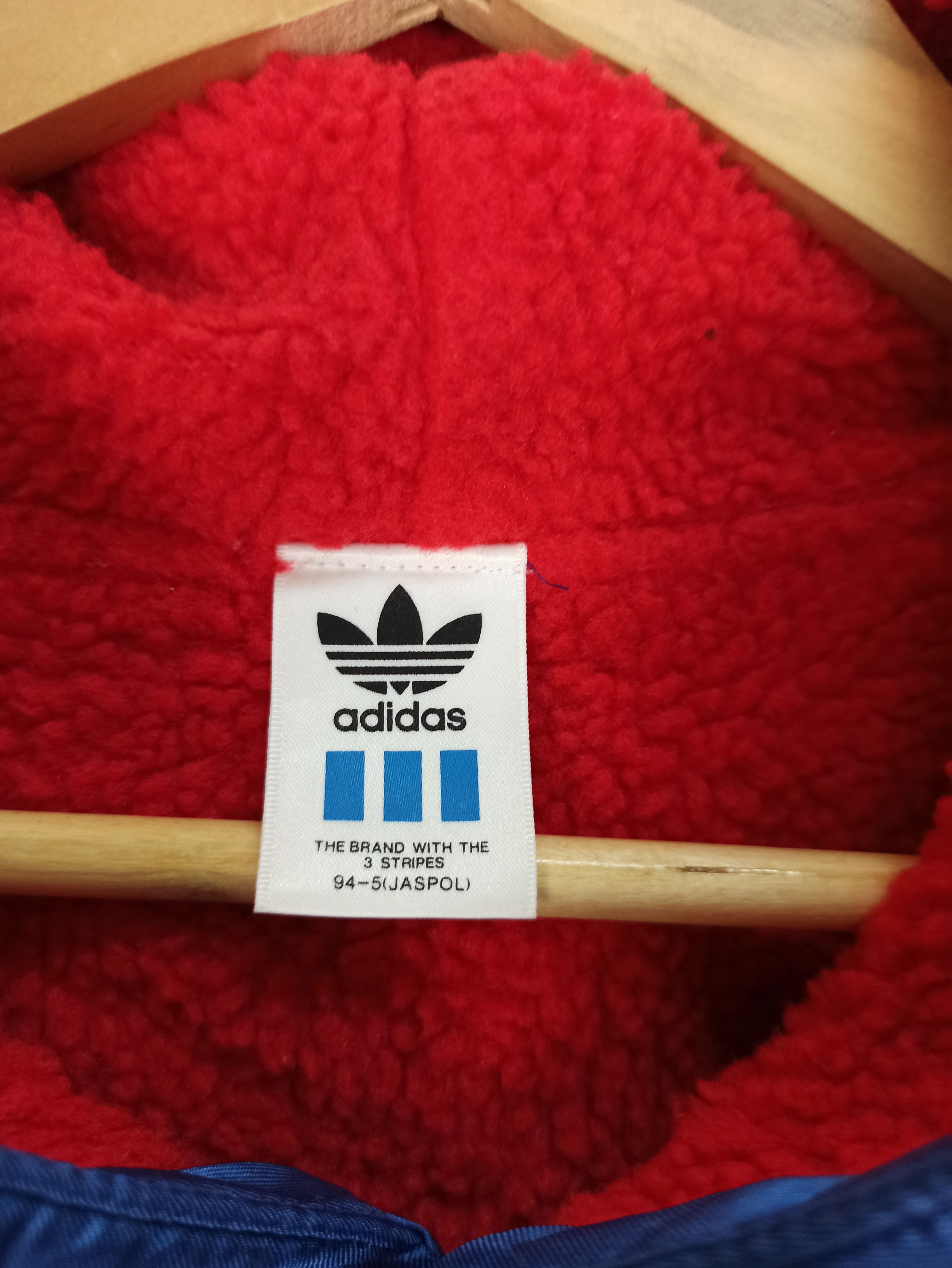 Adidas Vintage 90s Adidas Big Logo Long Jacket Hoodie Descente Size US L / EU 52-54 / 3 - 12 Thumbnail