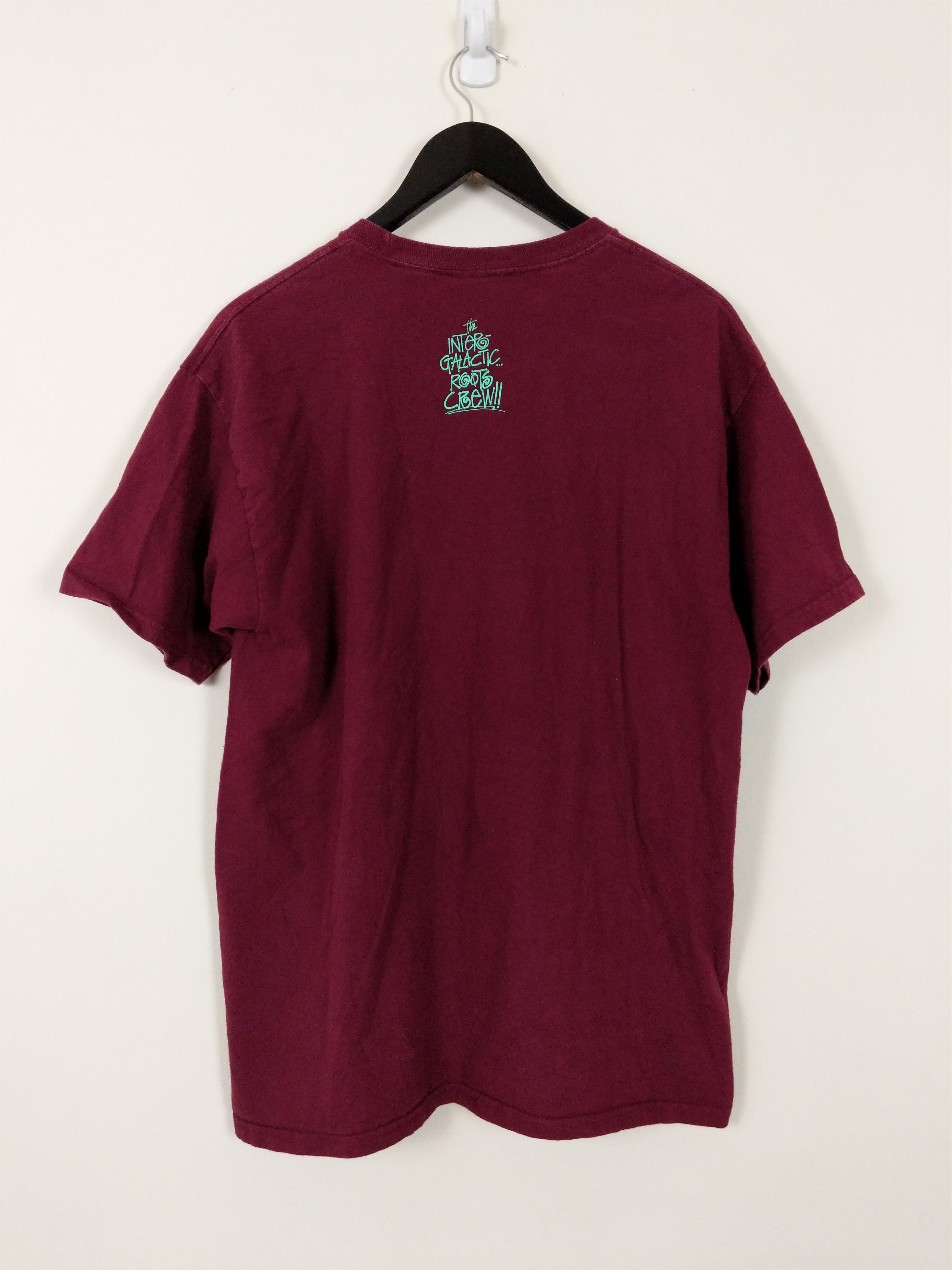 Stussy Vintage Stussy Intergalactic Roots Crew Astronaut T Shirt Size US M / EU 48-50 / 2 - 2 Thumbnail