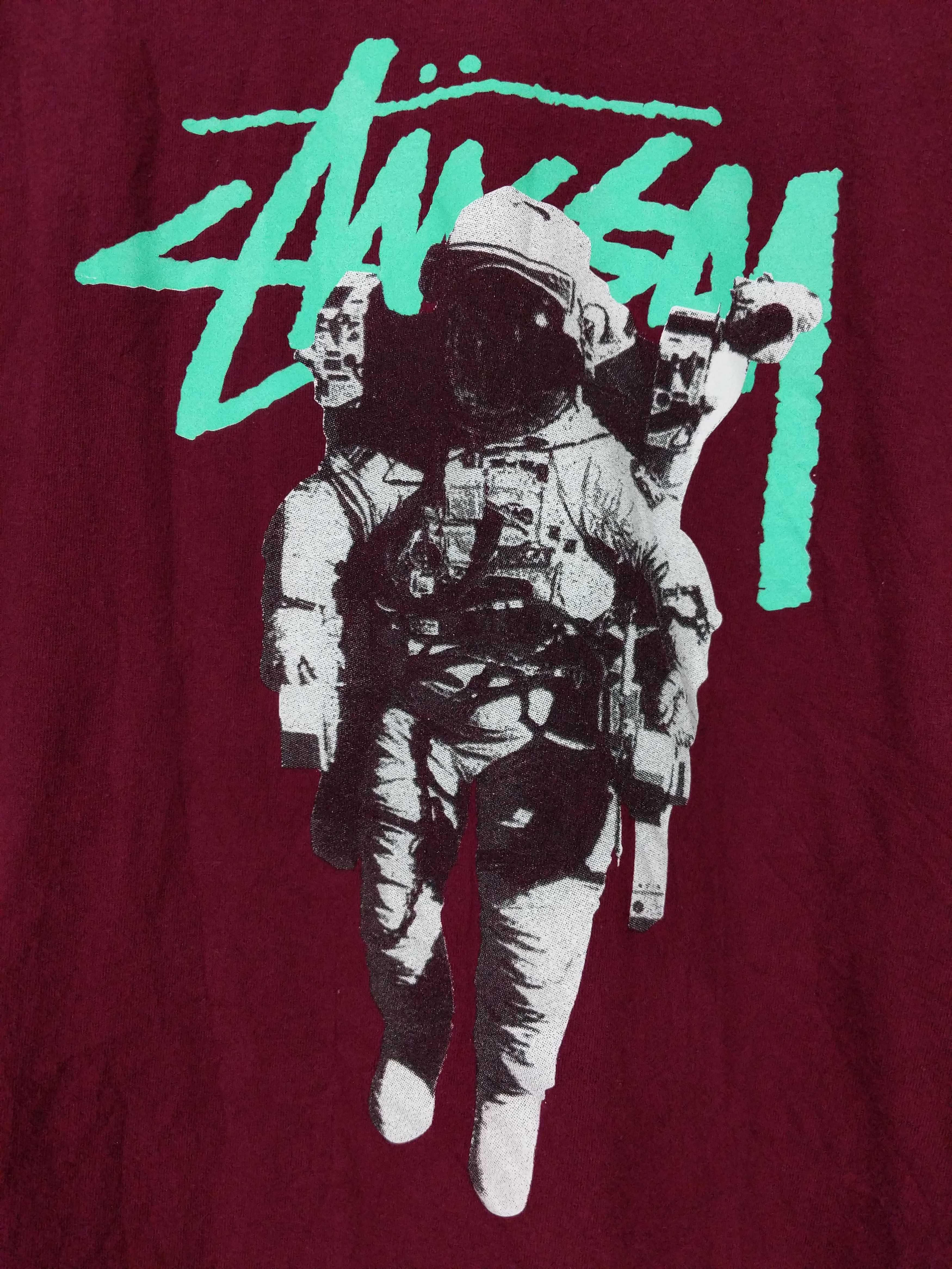 Stussy Vintage Stussy Intergalactic Roots Crew Astronaut T Shirt Size US M / EU 48-50 / 2 - 5 Thumbnail