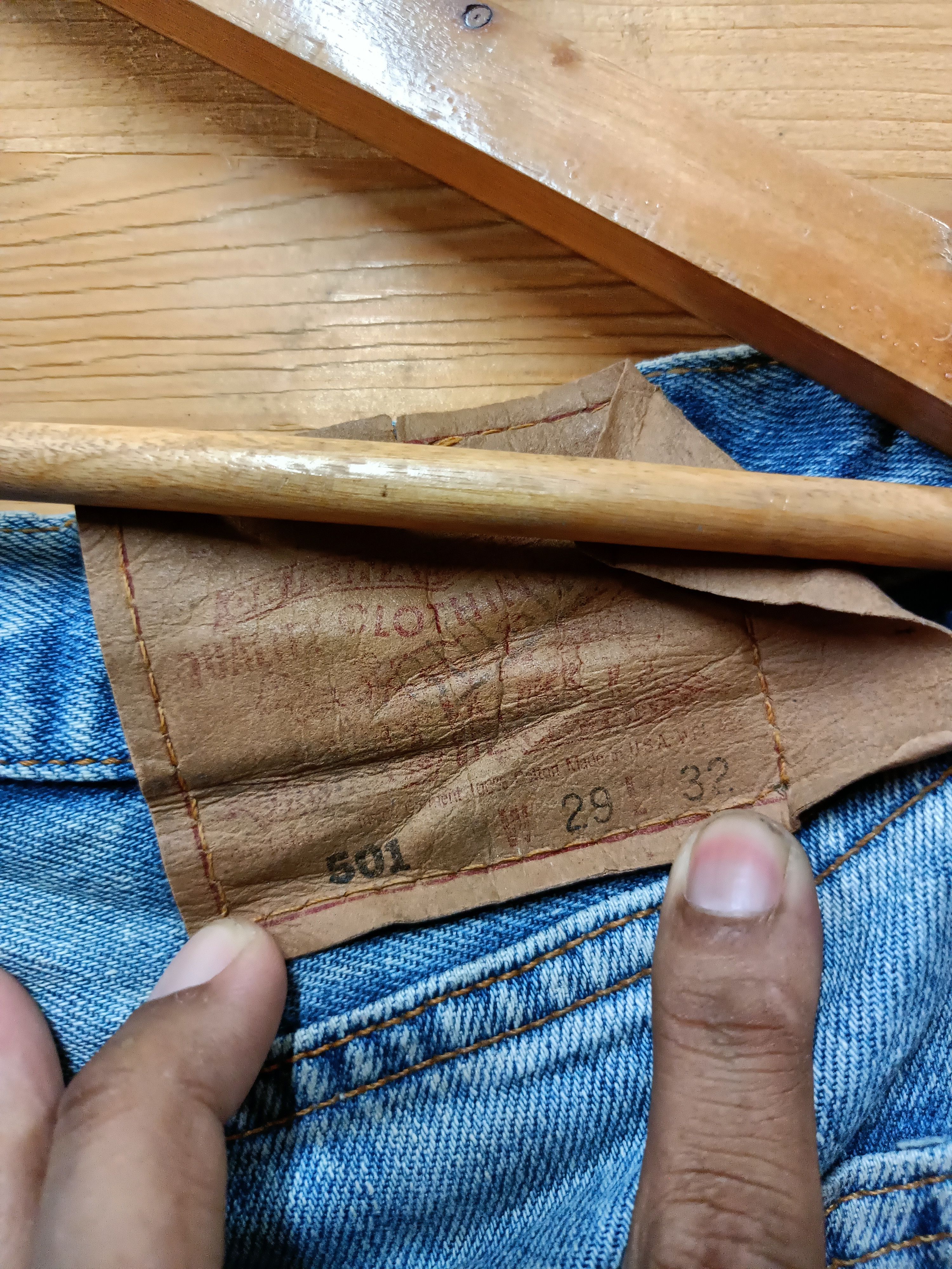 Levi's Vintage levis 501 button 501distressed jeans Size US 30 / EU 46 - 7 Thumbnail