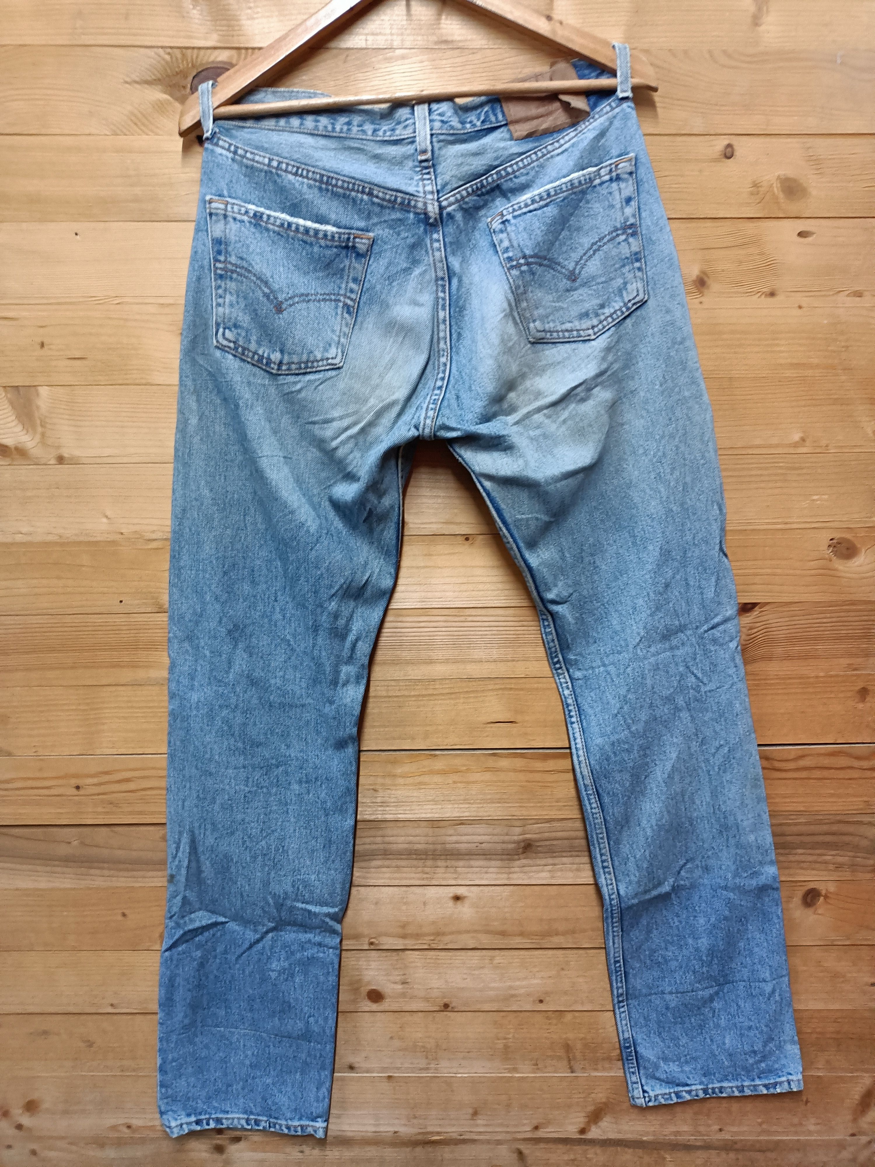Levi's Vintage levis 501 button 501distressed jeans Size US 30 / EU 46 - 2 Thumbnail