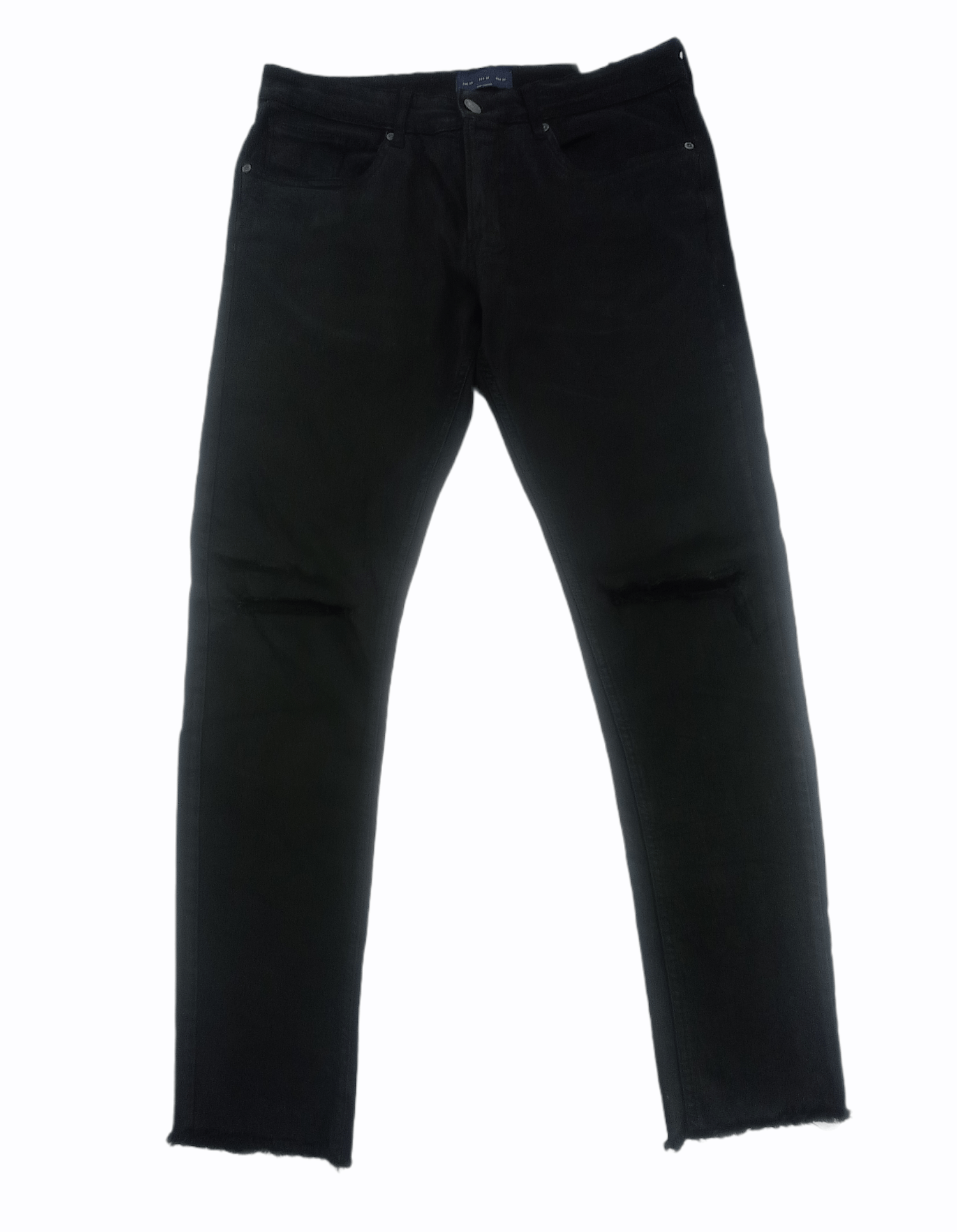 Other ZMDC Super Black Distressed Denim Pants Size US 32 / EU 48 - 1 Thumbnail
