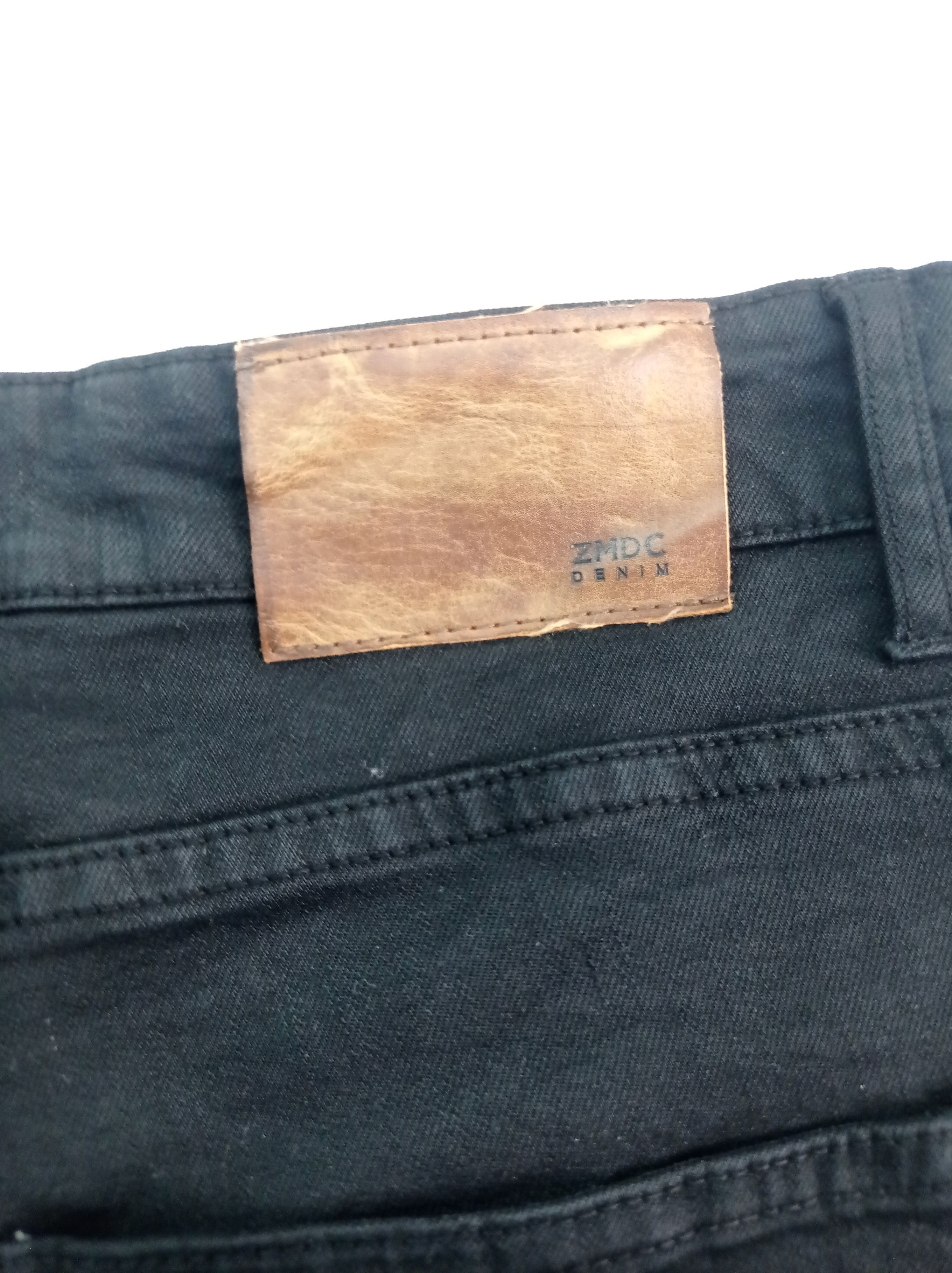 Other ZMDC Super Black Distressed Denim Pants Size US 32 / EU 48 - 11 Thumbnail