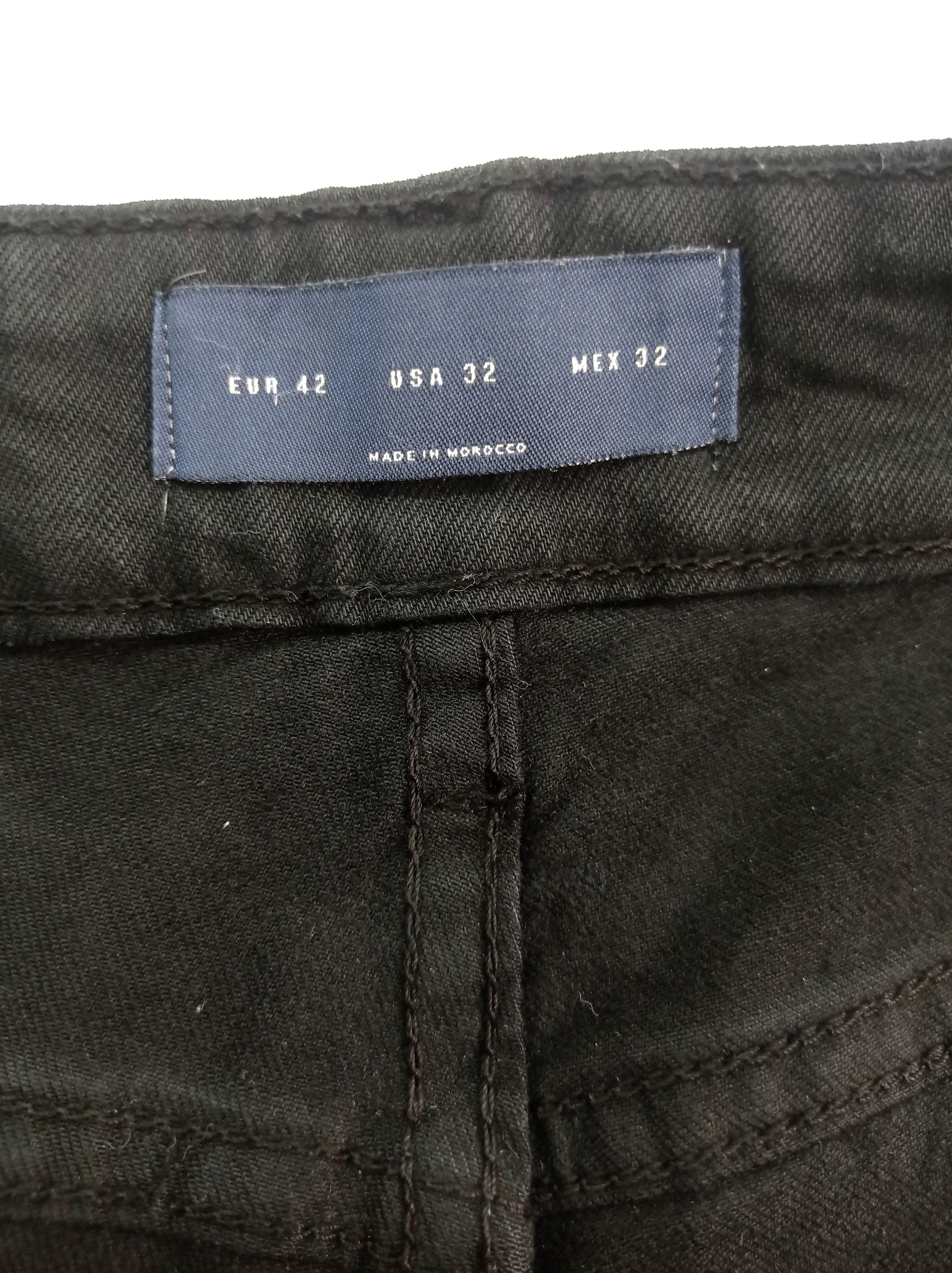 Other ZMDC Super Black Distressed Denim Pants Size US 32 / EU 48 - 3 Thumbnail