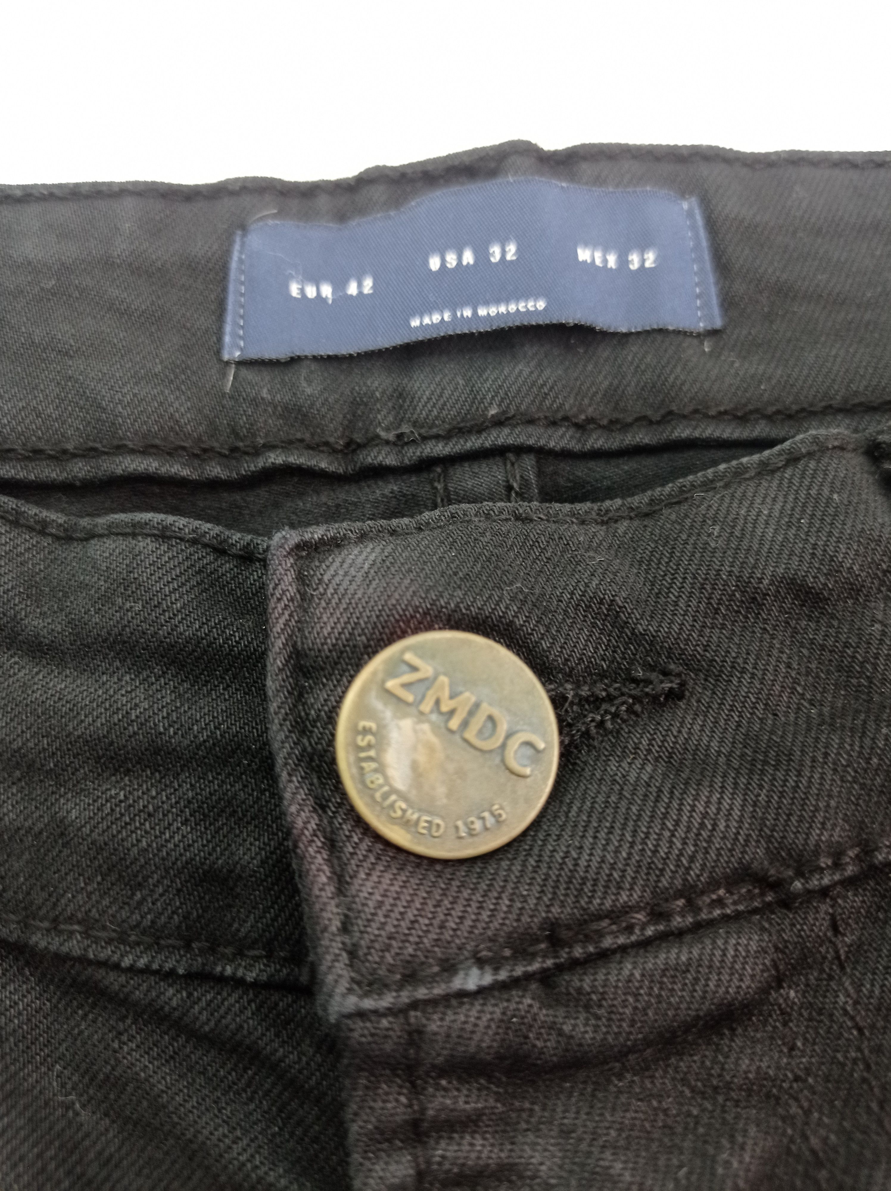 Other ZMDC Super Black Distressed Denim Pants Size US 32 / EU 48 - 10 Thumbnail