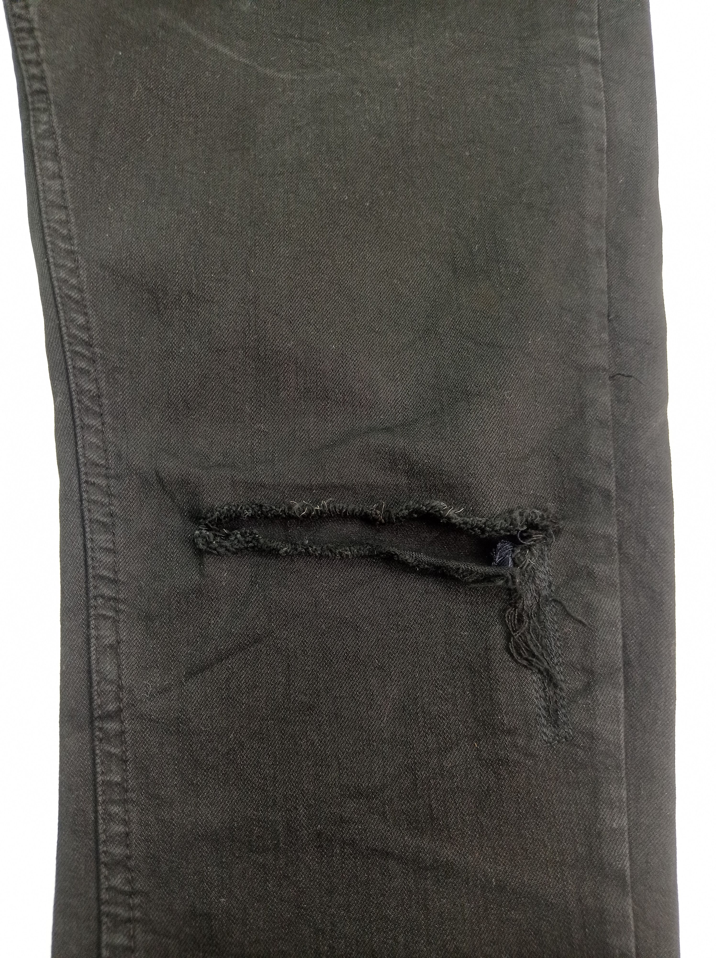 Other ZMDC Super Black Distressed Denim Pants Size US 32 / EU 48 - 7 Thumbnail