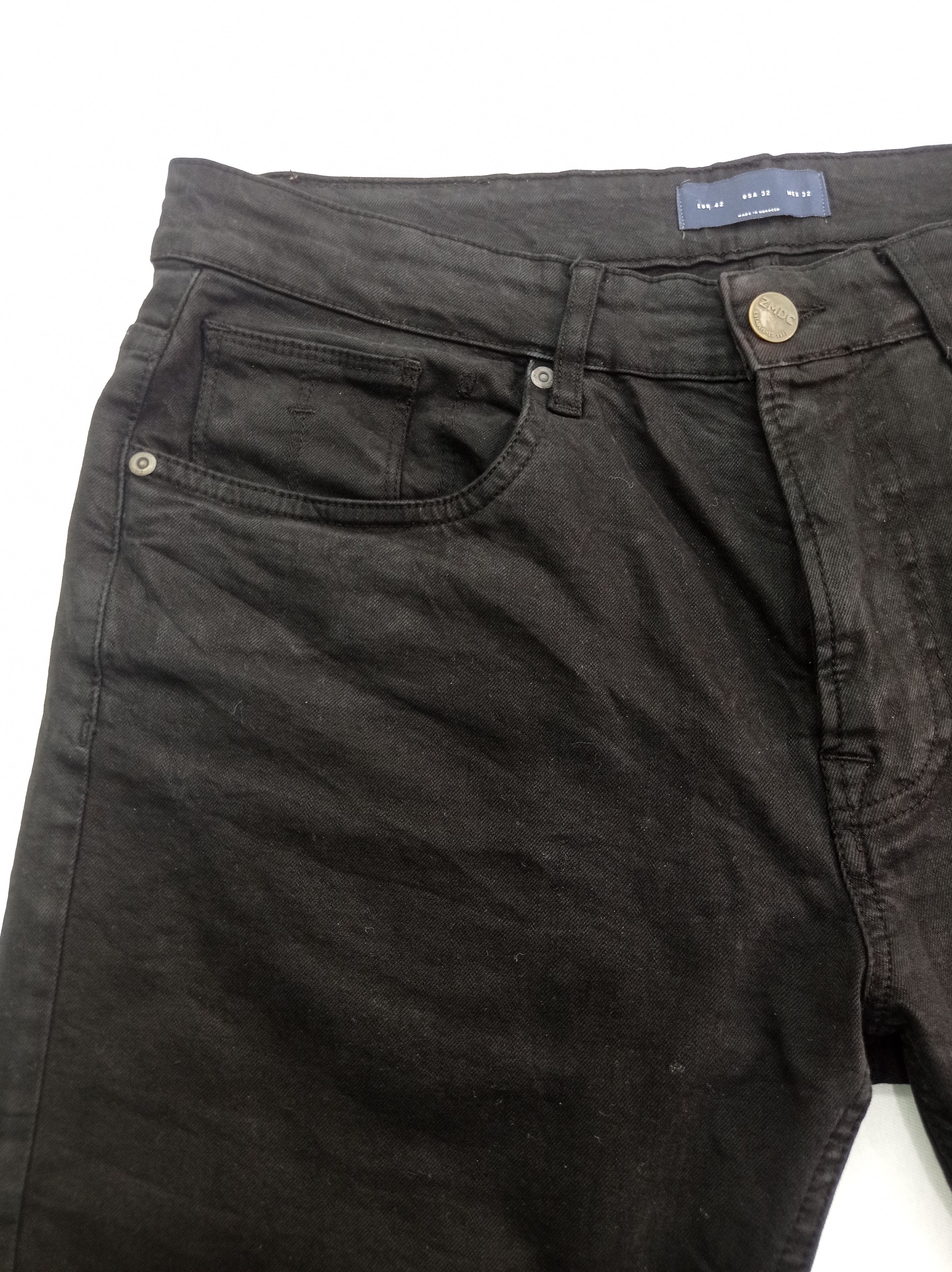 Other ZMDC Super Black Distressed Denim Pants Size US 32 / EU 48 - 8 Thumbnail
