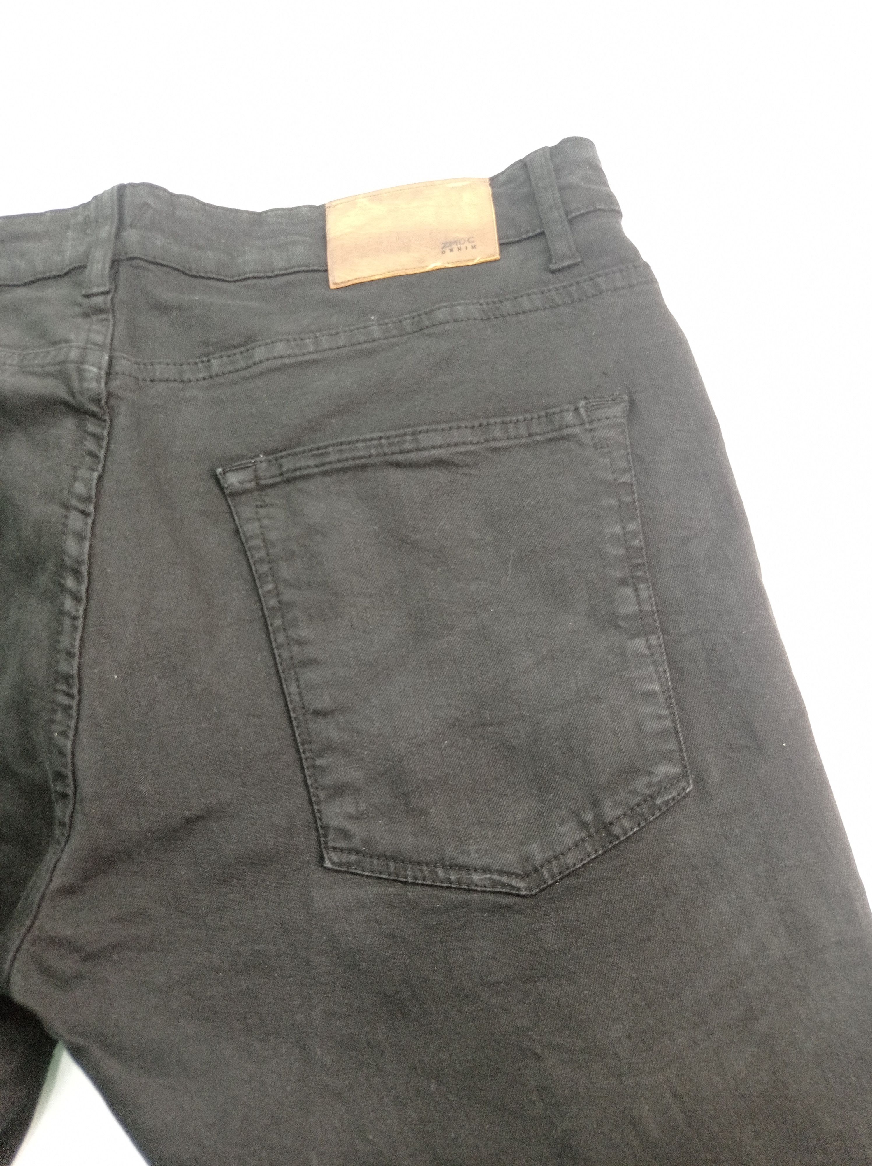 Other ZMDC Super Black Distressed Denim Pants Size US 32 / EU 48 - 13 Thumbnail