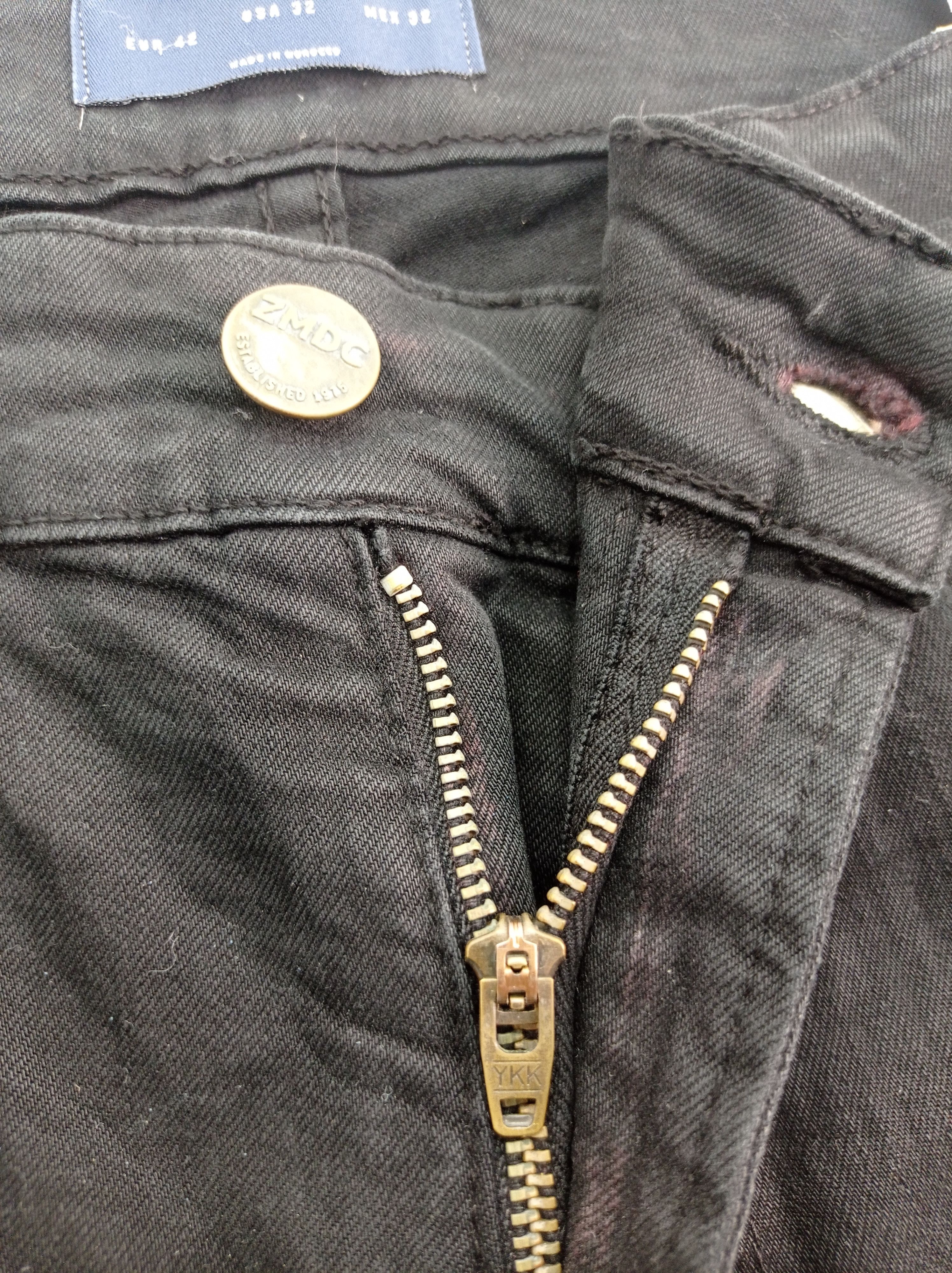 Other ZMDC Super Black Distressed Denim Pants Size US 32 / EU 48 - 5 Thumbnail
