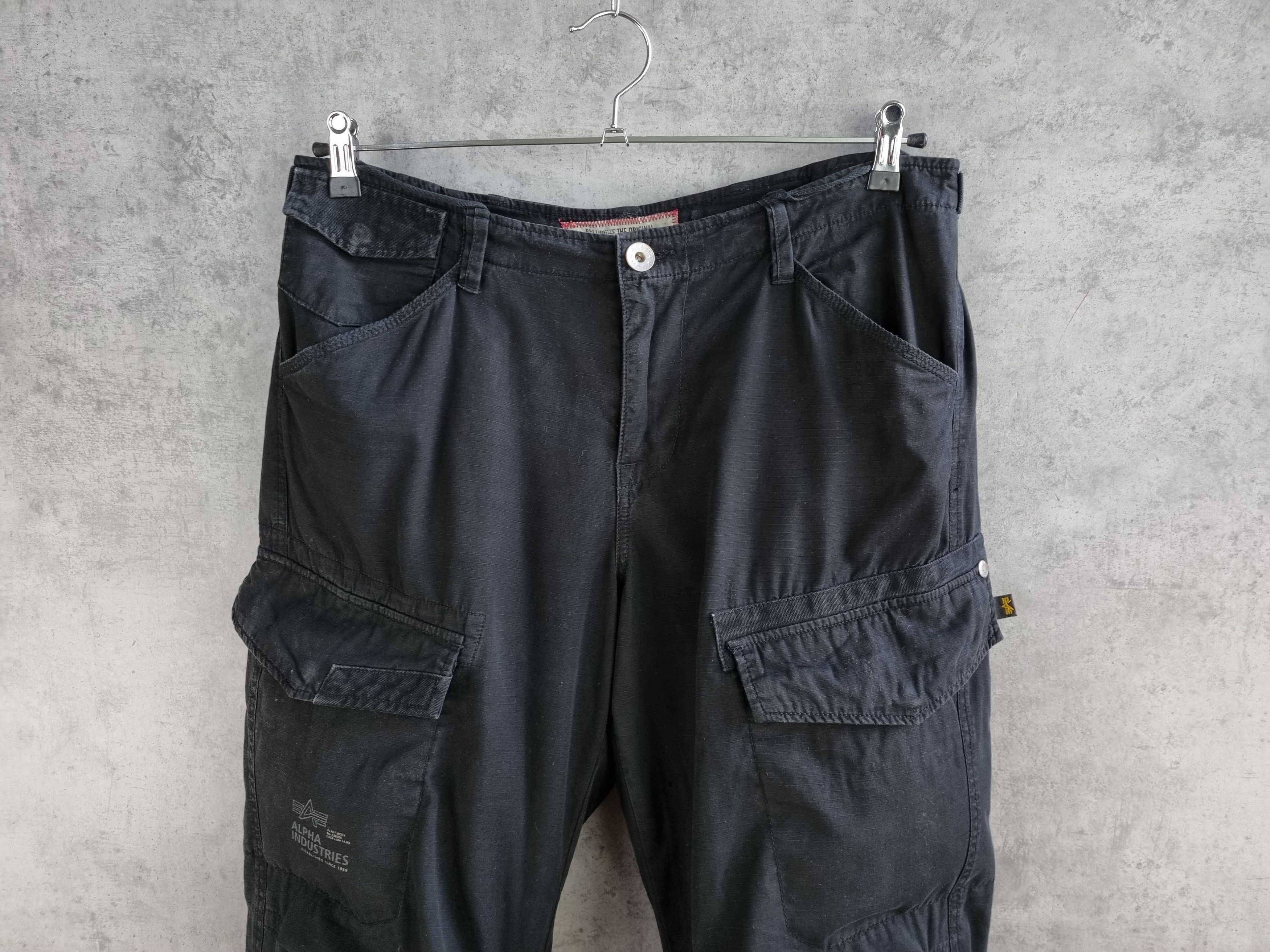 Alpha Industries × Japanese Brand ALPHA INDUSTRIES Aviator Cargo Pants like CARHARTT Size US 33 - 8 Thumbnail