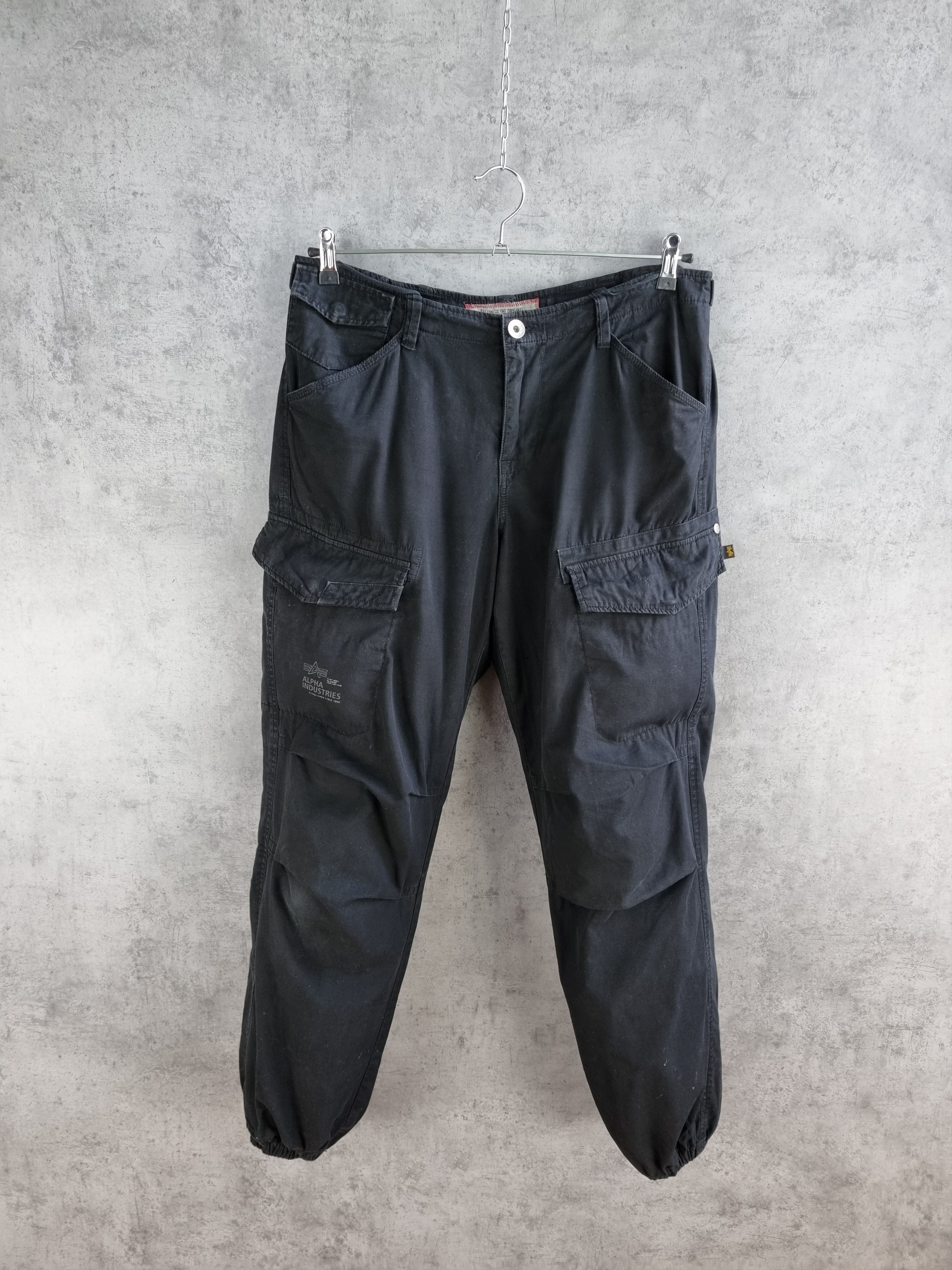 Alpha Industries × Japanese Brand ALPHA INDUSTRIES Aviator Cargo Pants like CARHARTT Size US 33 - 1 Thumbnail