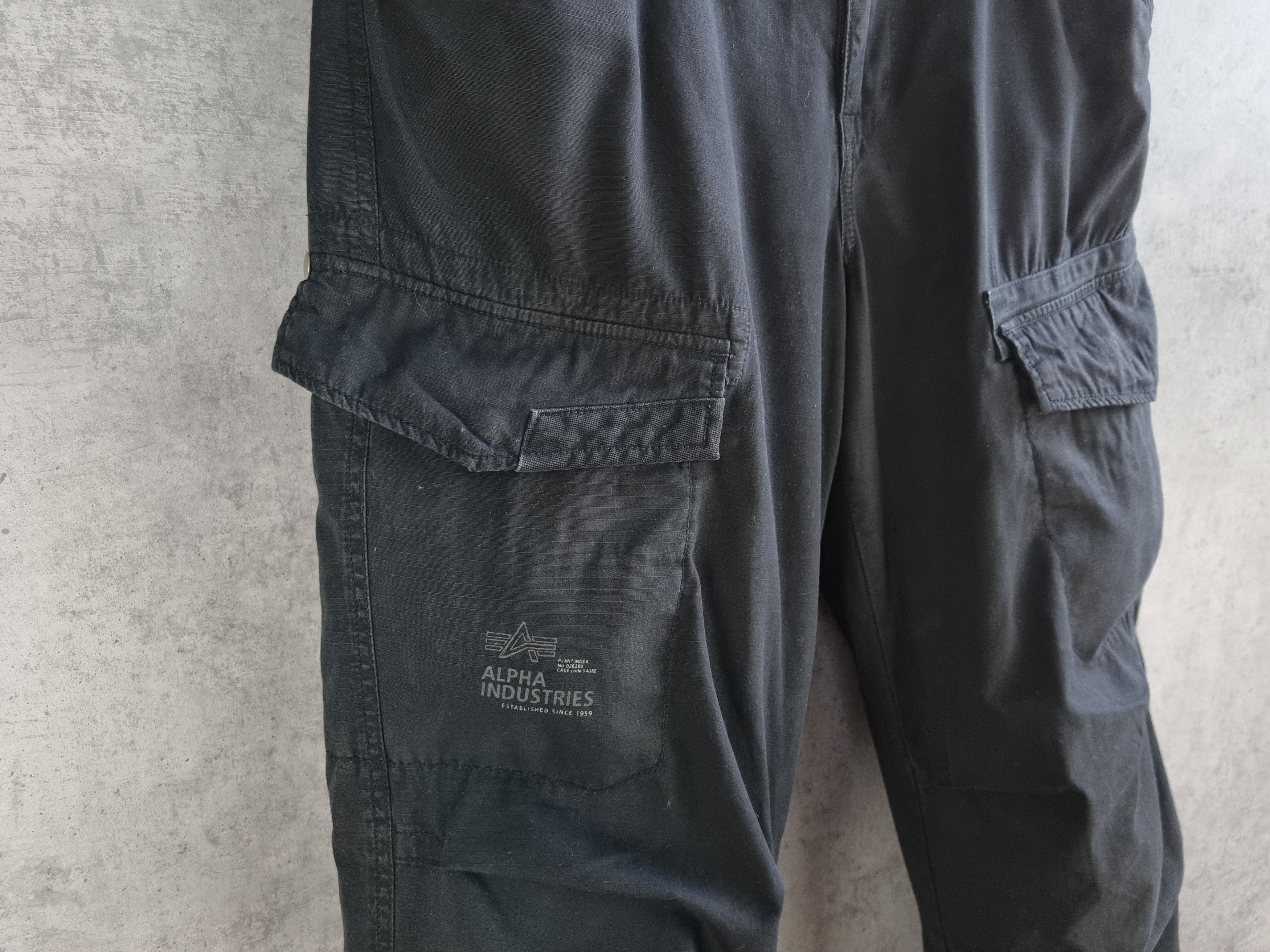 Alpha Industries × Japanese Brand ALPHA INDUSTRIES Aviator Cargo Pants like CARHARTT Size US 33 - 14 Thumbnail