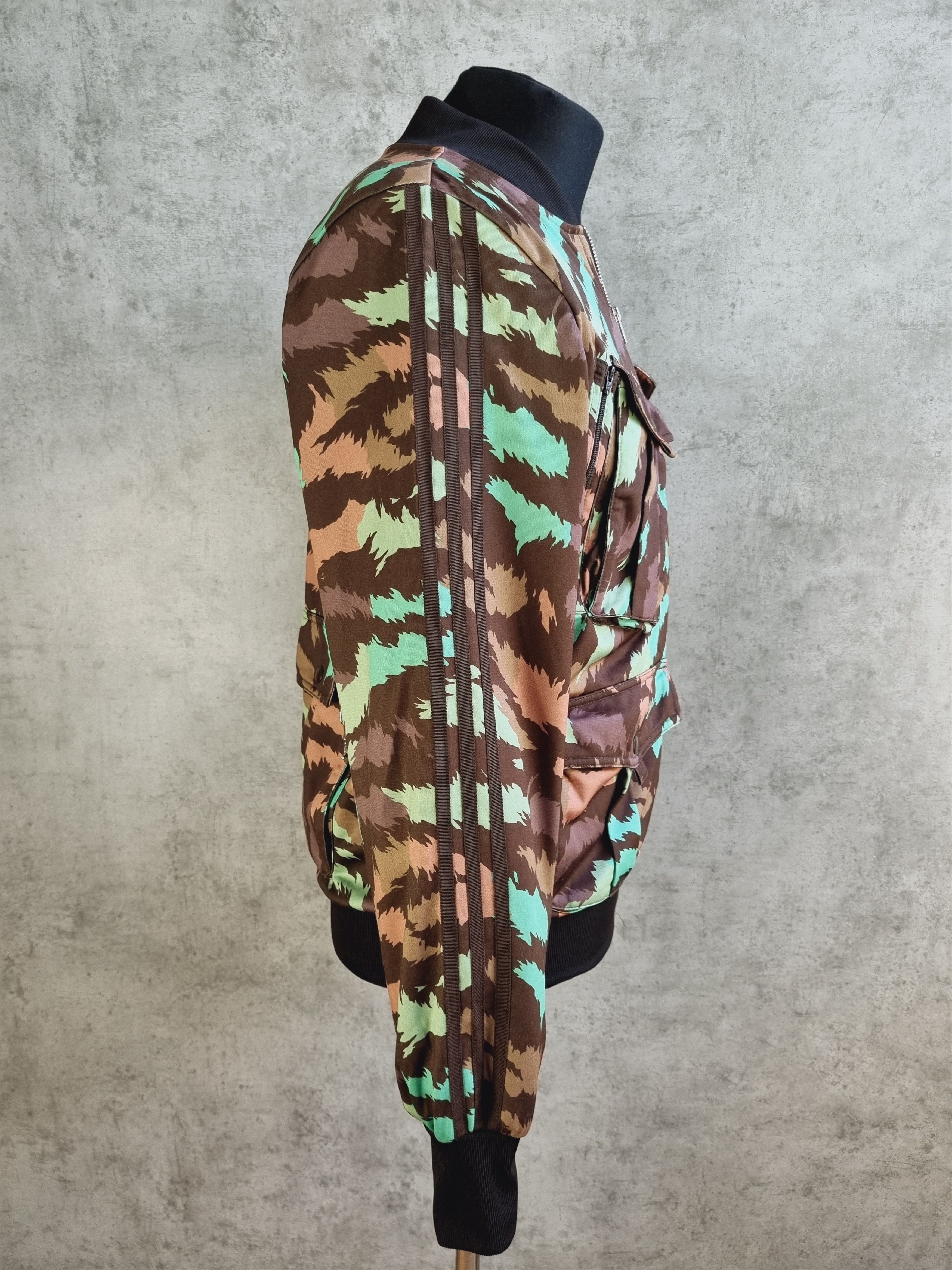 Adidas × Jeremy Scott Rare Jeremy Scott Adidas fisherman bomber jacket Size US M / EU 48-50 / 2 - 2 Thumbnail