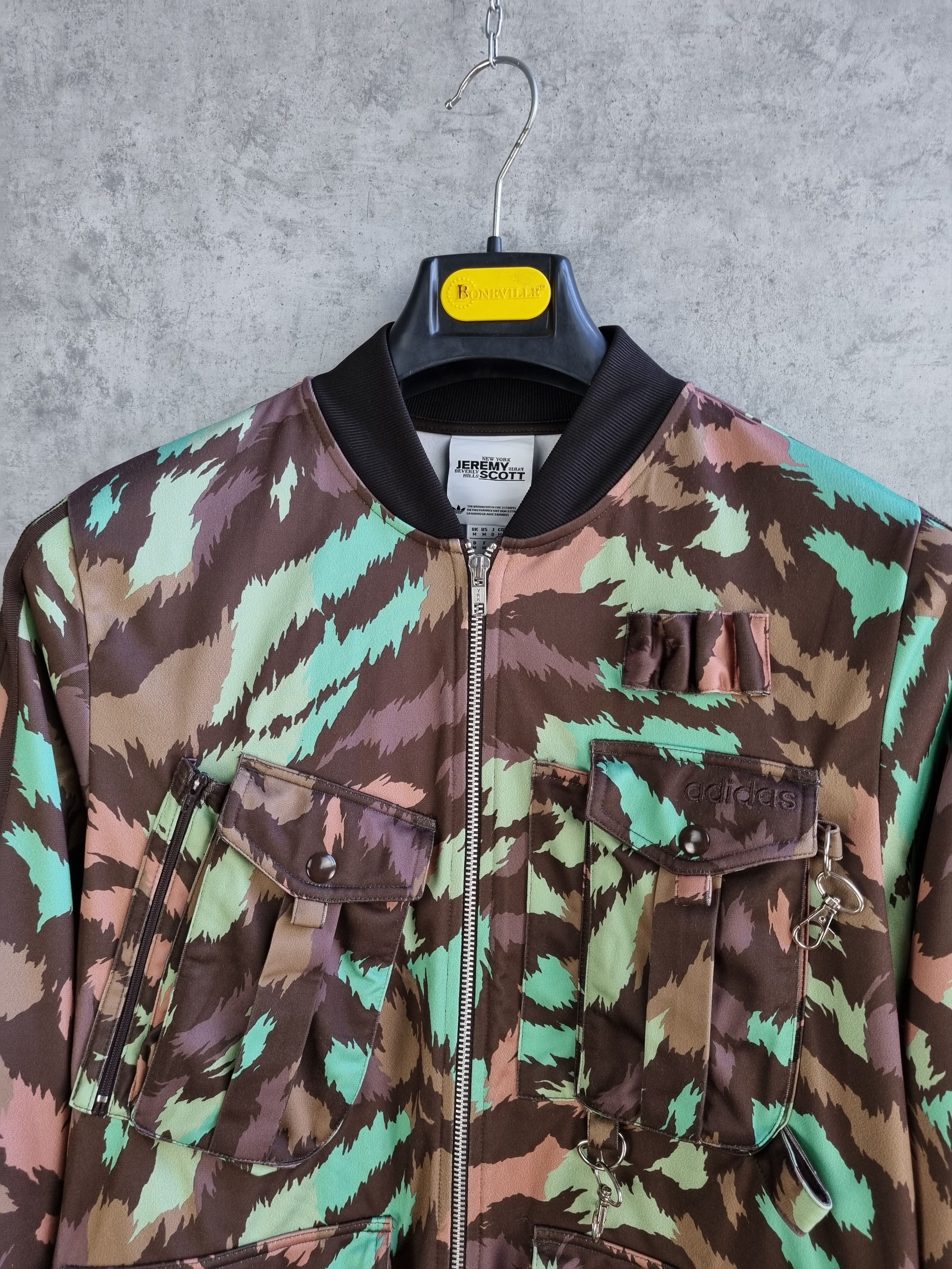 Adidas × Jeremy Scott Rare Jeremy Scott Adidas fisherman bomber jacket Size US M / EU 48-50 / 2 - 20 Thumbnail