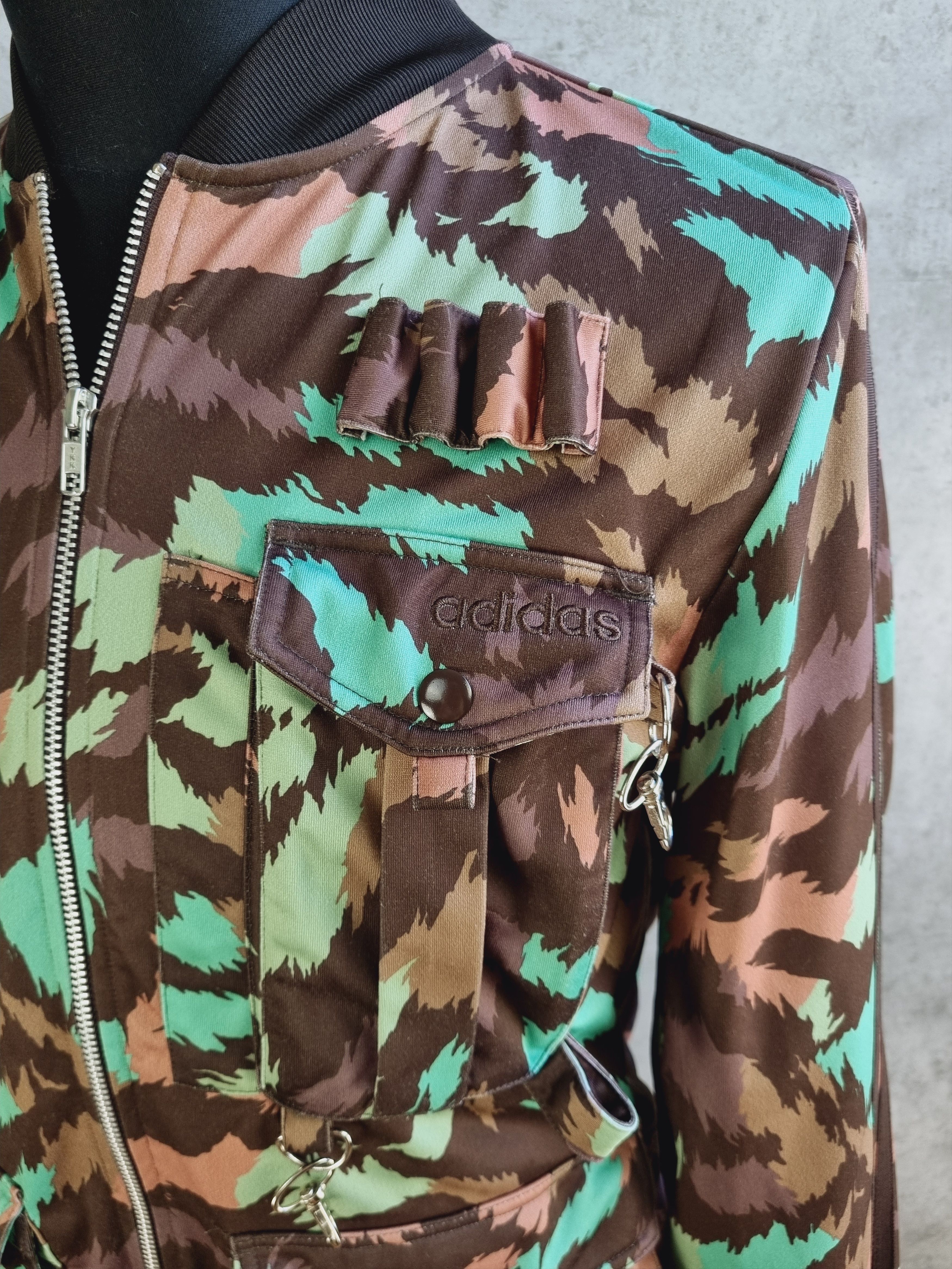 Adidas × Jeremy Scott Rare Jeremy Scott Adidas fisherman bomber jacket Size US M / EU 48-50 / 2 - 7 Thumbnail
