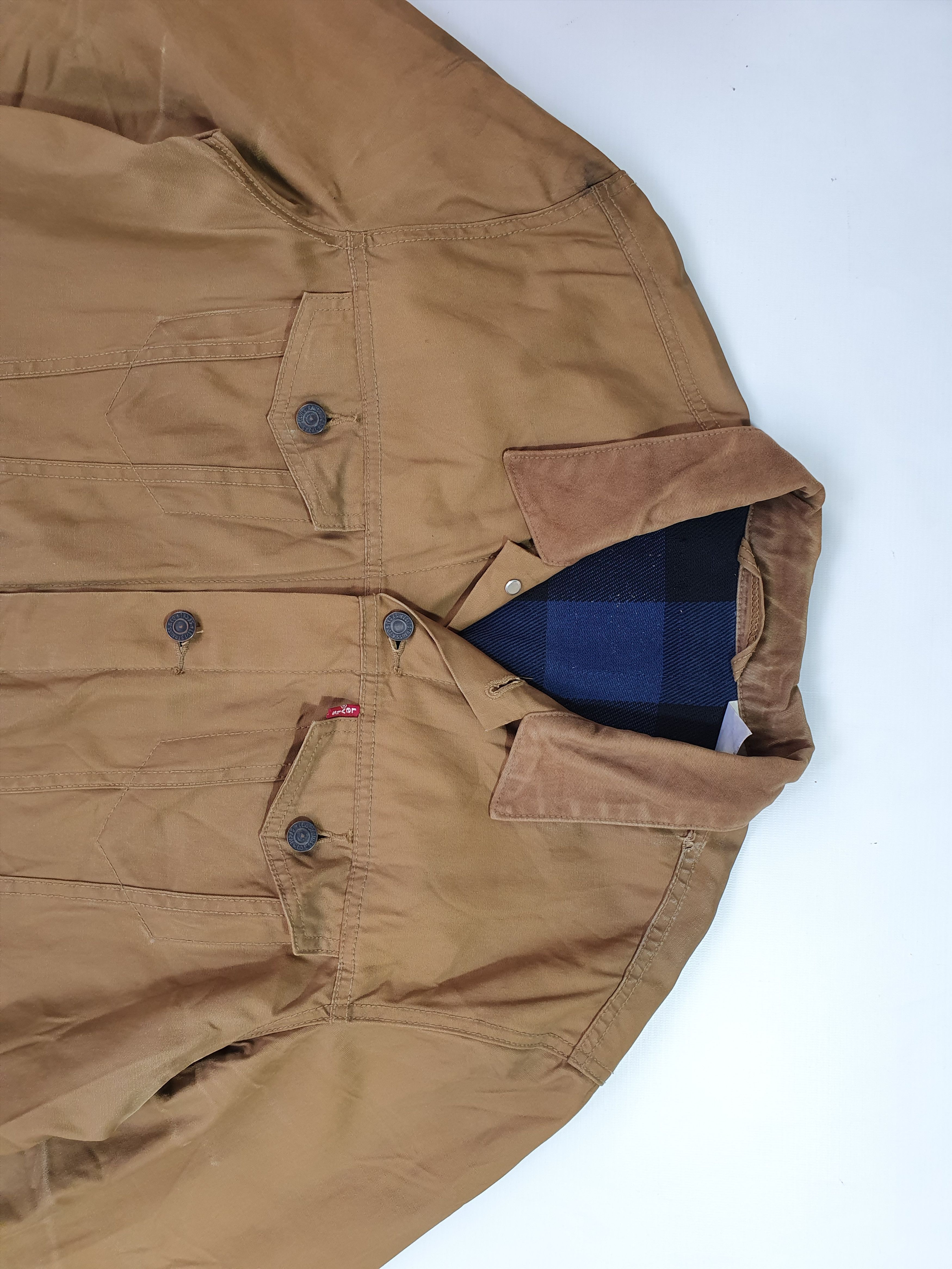 Levi's LEVIS Waxed Trucker Jacket like Carhartt Color Size US L / EU 52-54 / 3 - 7 Thumbnail