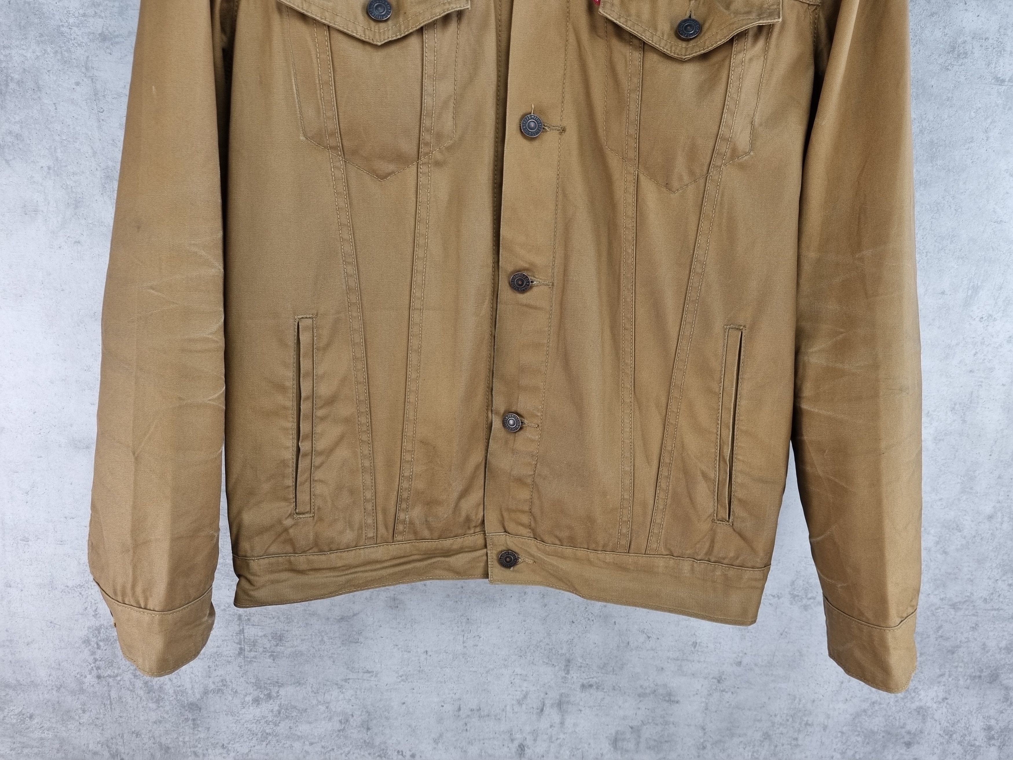 Levi's LEVIS Waxed Trucker Jacket like Carhartt Color Size US L / EU 52-54 / 3 - 24 Thumbnail