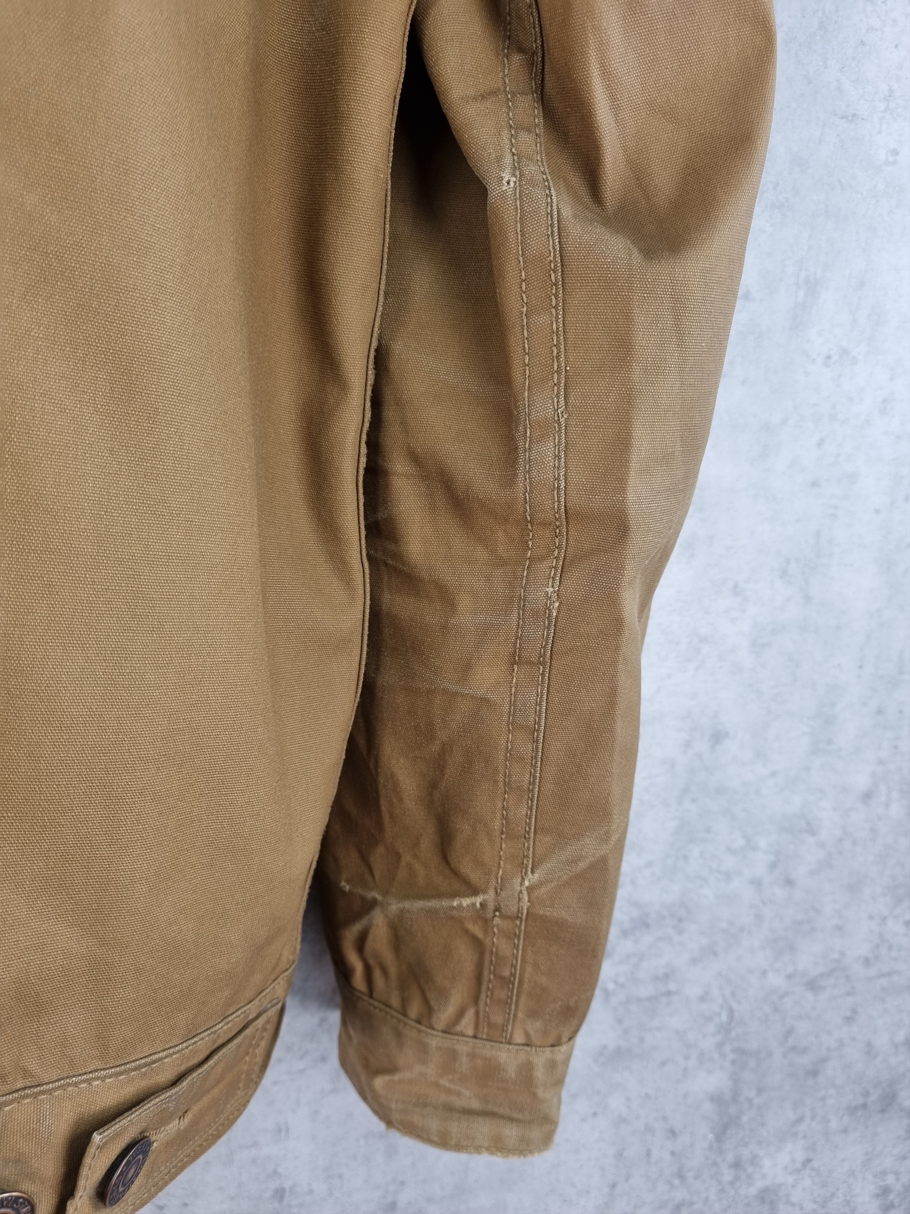 Levi's LEVIS Waxed Trucker Jacket like Carhartt Color Size US L / EU 52-54 / 3 - 21 Thumbnail