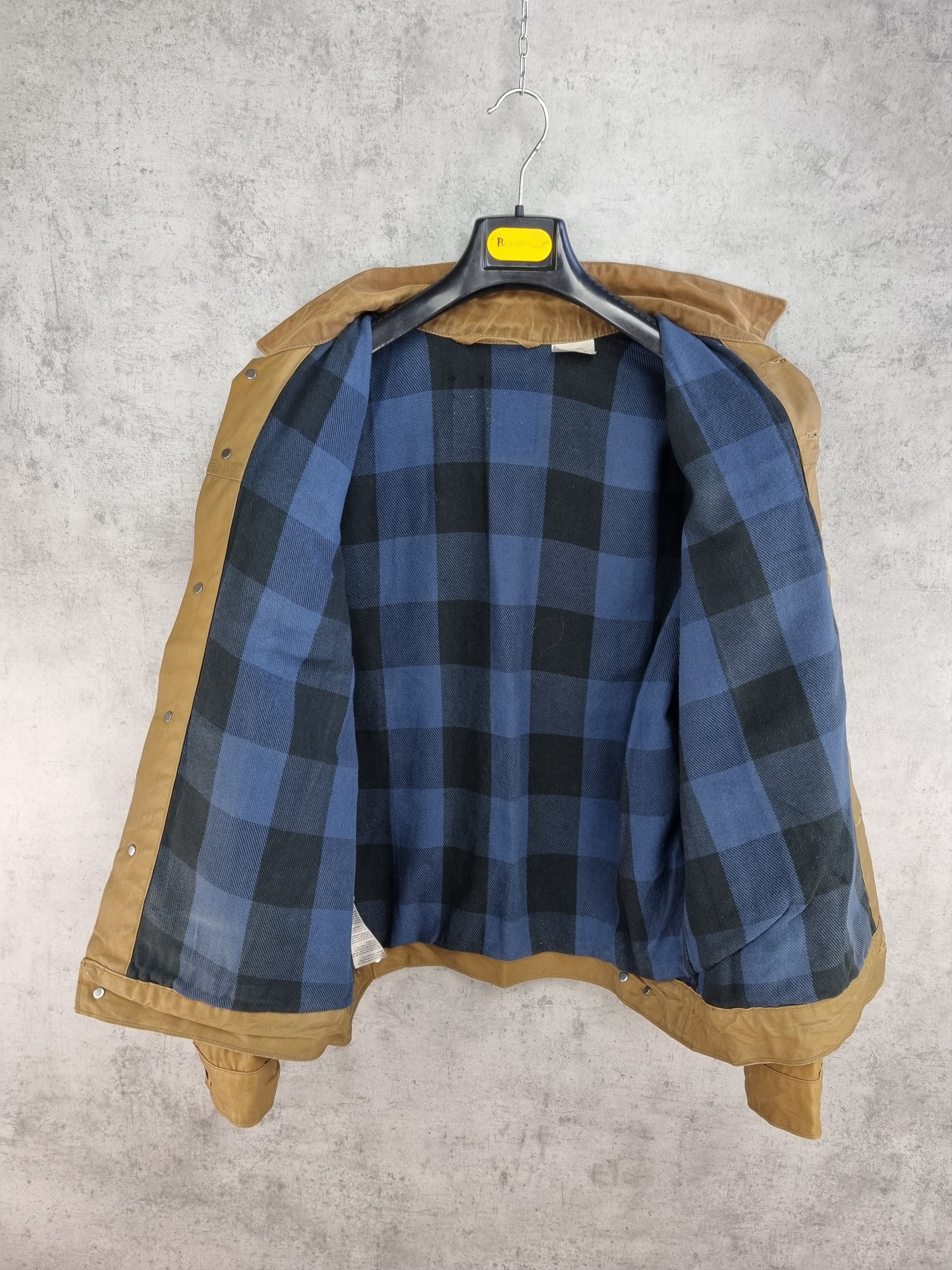Levi's LEVIS Waxed Trucker Jacket like Carhartt Color Size US L / EU 52-54 / 3 - 3 Thumbnail