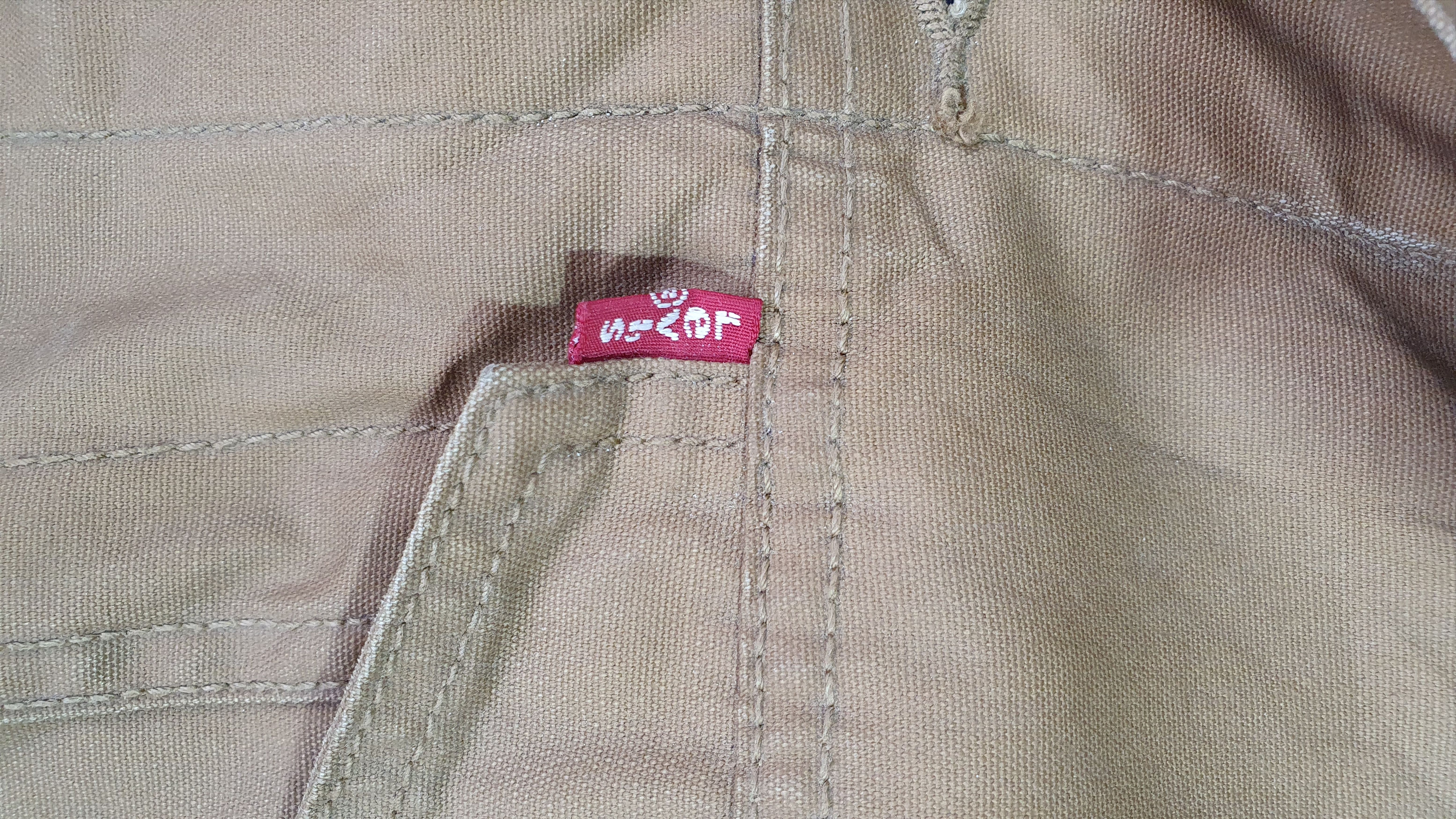 Levi's LEVIS Waxed Trucker Jacket like Carhartt Color Size US L / EU 52-54 / 3 - 12 Thumbnail