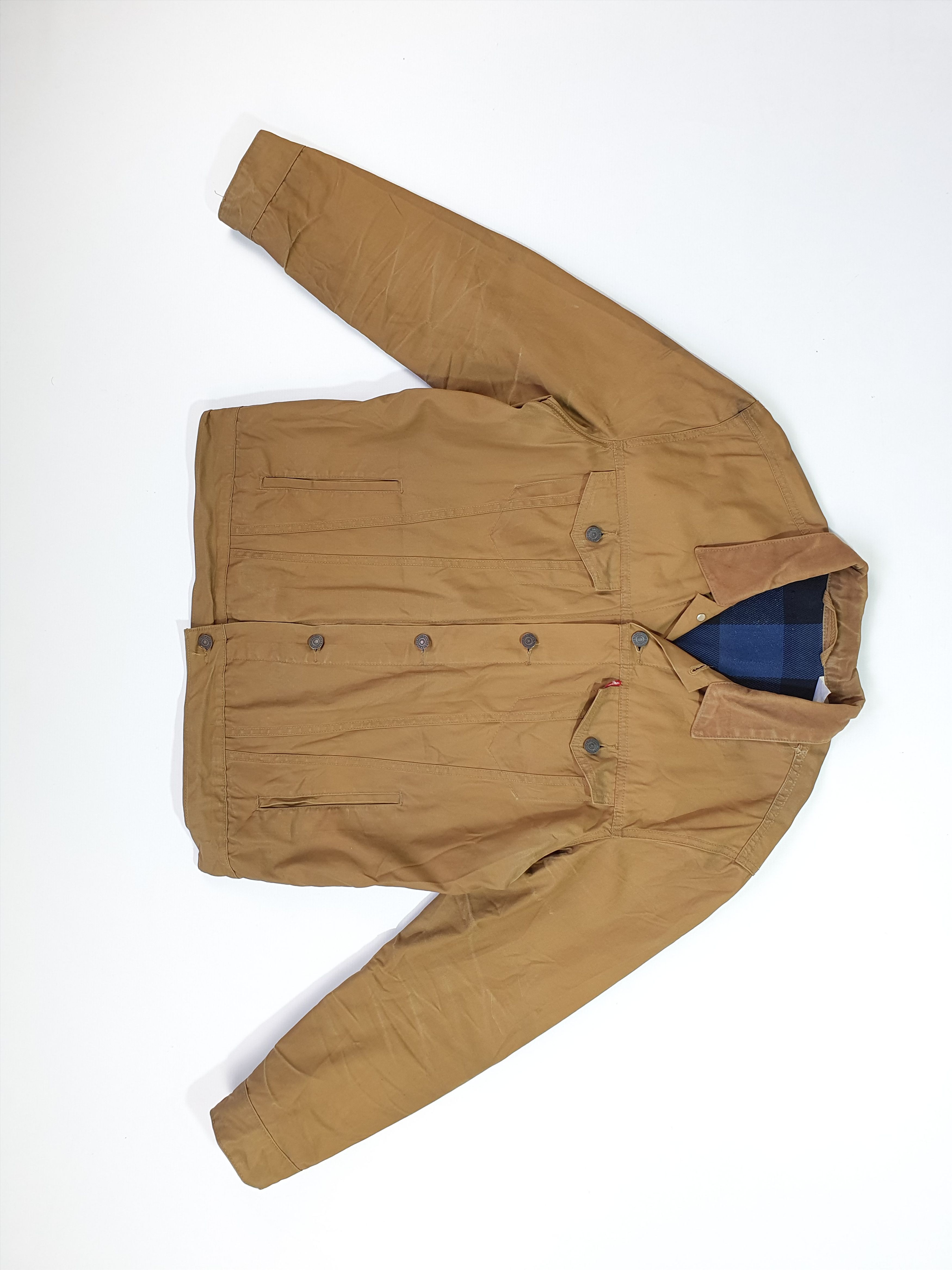 Levi's LEVIS Waxed Trucker Jacket like Carhartt Color Size US L / EU 52-54 / 3 - 6 Thumbnail