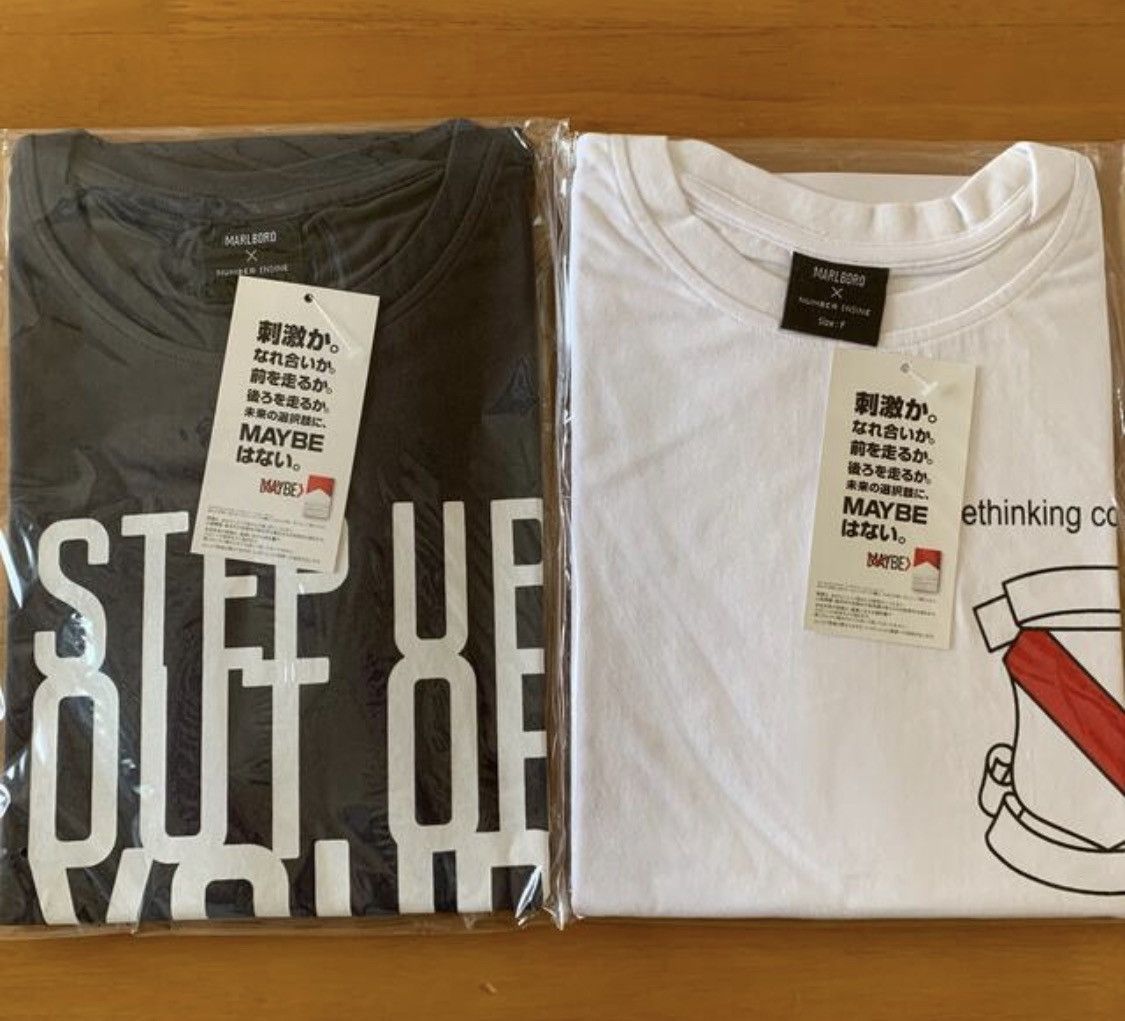 number nine Marlboro T-SHIRT tee 2 set