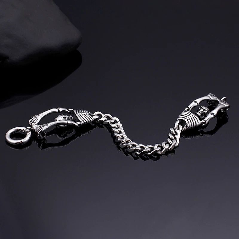 Jewelry Retro Skeleton Bracelet Size ONE SIZE - 3 Thumbnail