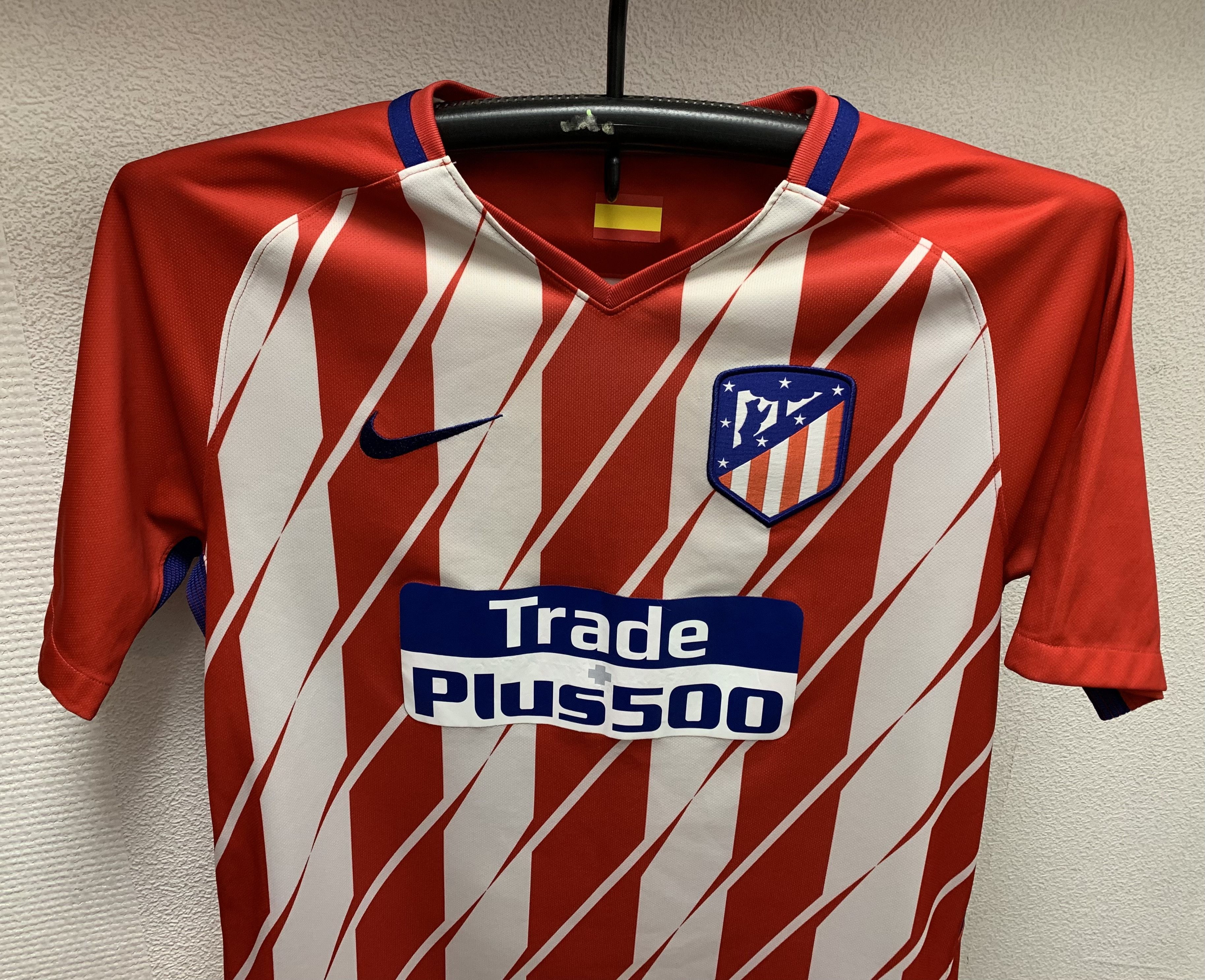 Nike Atletico Madrid Nike soccer jersey plus 500 M sz patch lfp Size US M / EU 48-50 / 2 - 2 Thumbnail