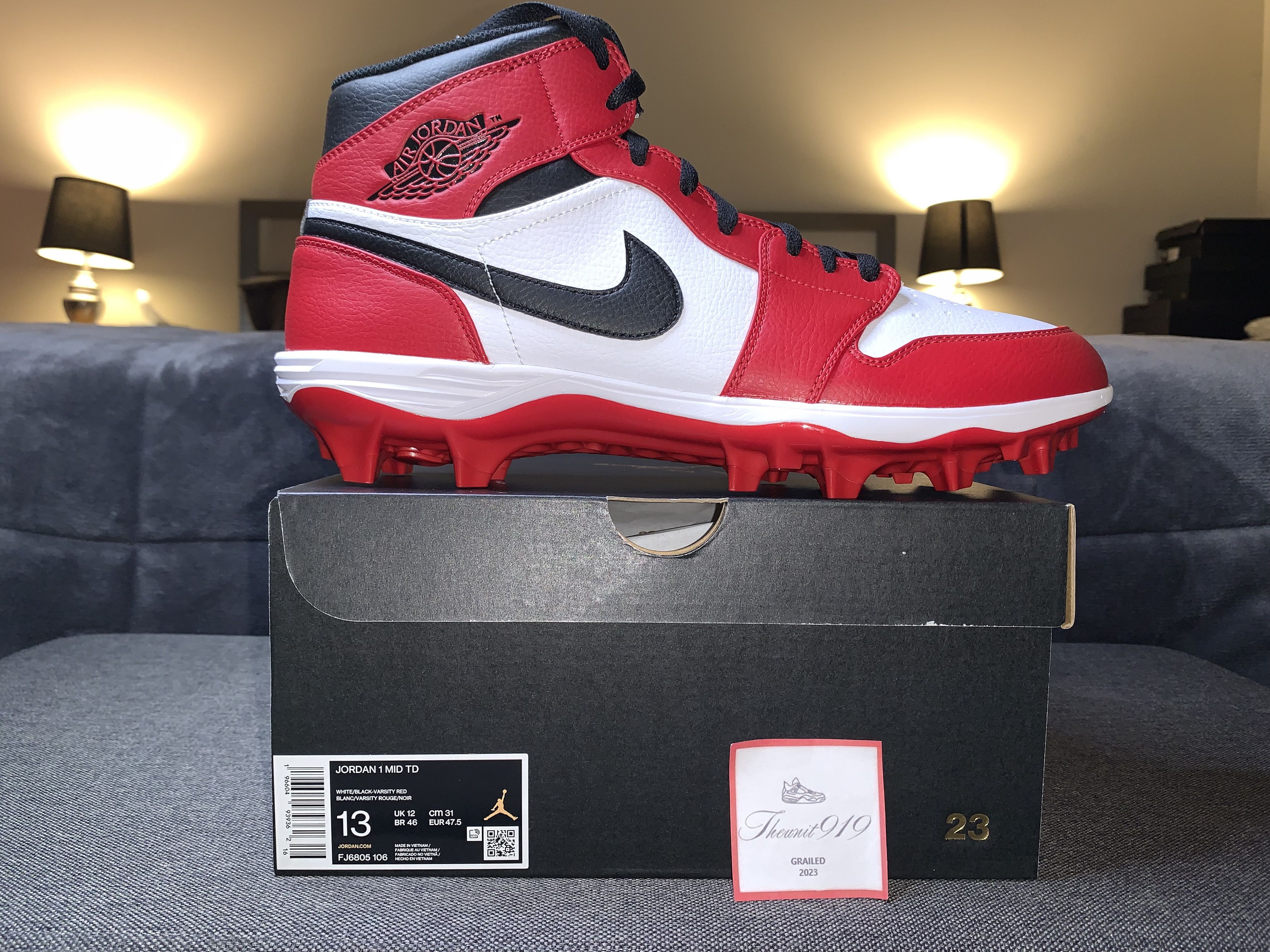 jordan nike football cleats