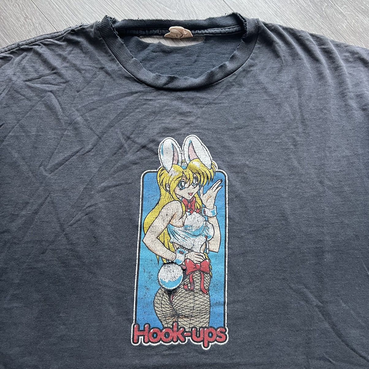 Vintage hook ups Playboy Skate shirt rare vintage Size US XL / EU 56 / 4 - 2 Thumbnail