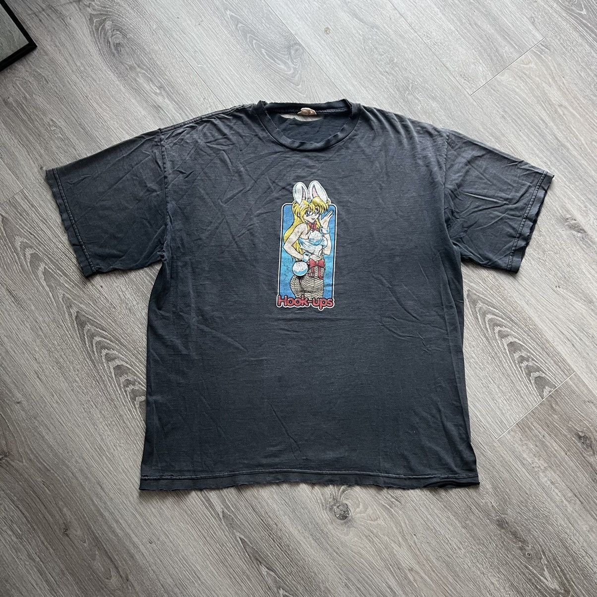 Vintage hook ups Playboy Skate shirt rare vintage Size US XL / EU 56 / 4 - 5 Thumbnail