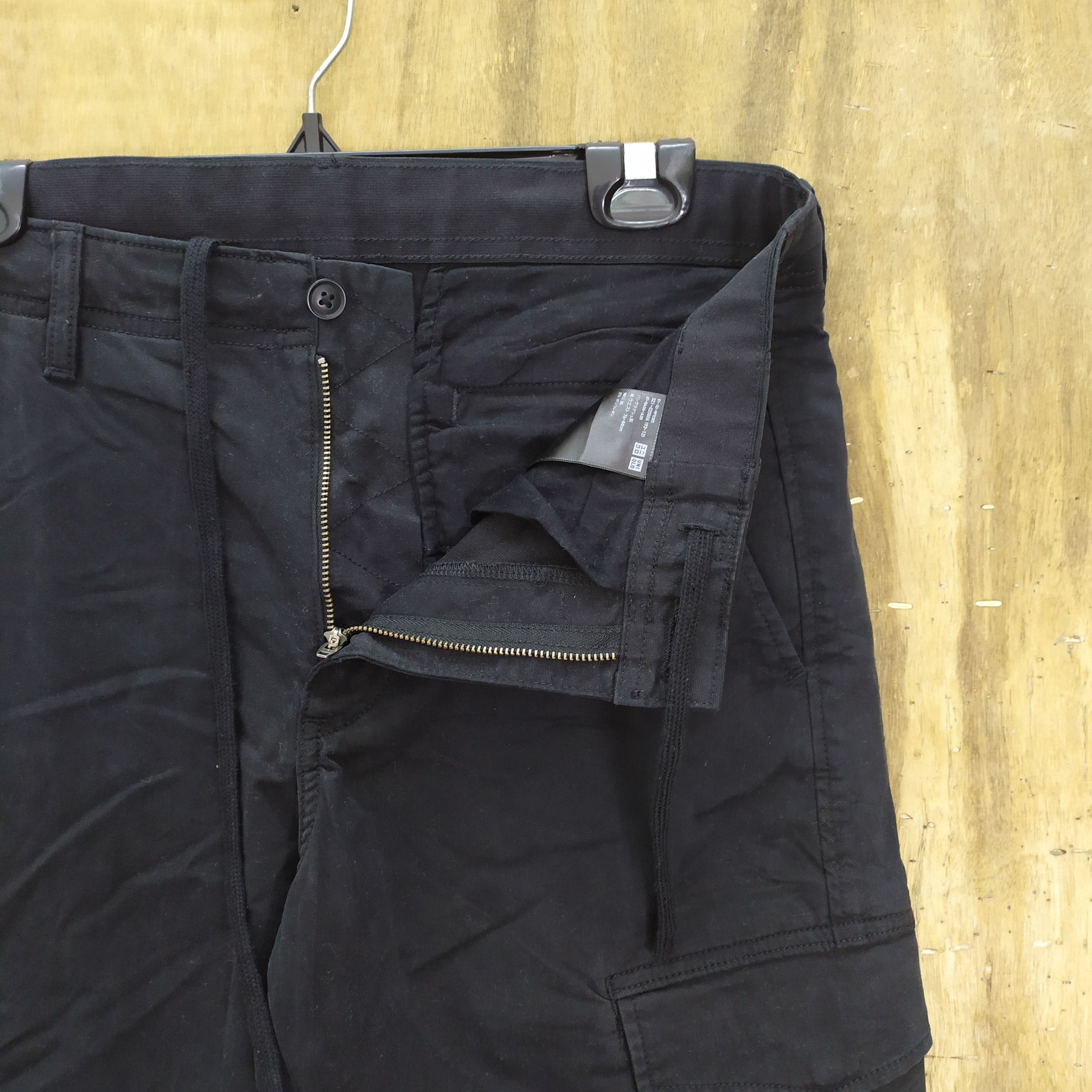 Japanese Brand JAPANESE BRAND BLACK CARGO PANTS Size US 30 / EU 46 - 2 Thumbnail