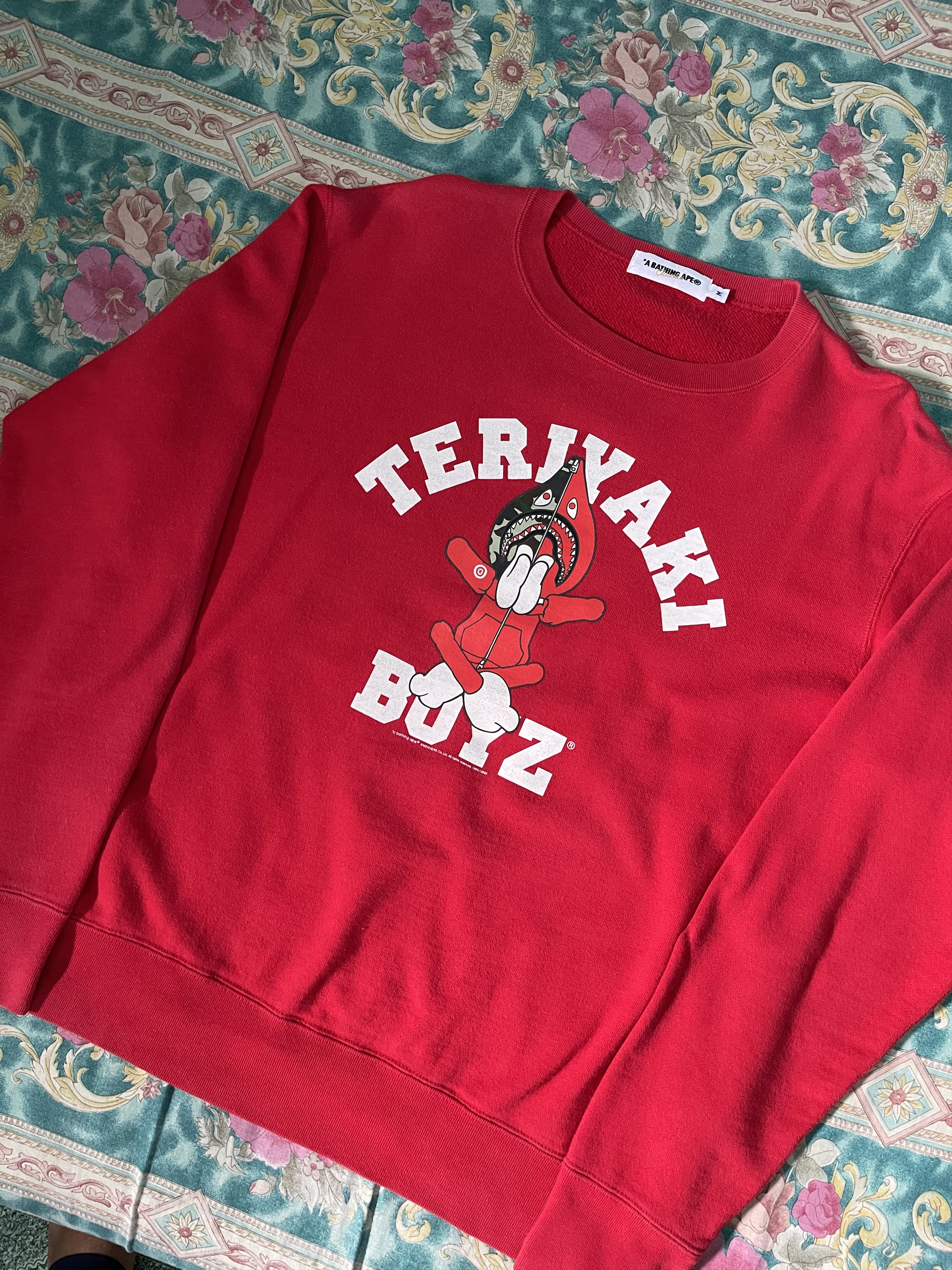 Bape Sweatshirt Bape Teriyaki Boys Logo Size US M / EU 48-50 / 2 - 2 Thumbnail