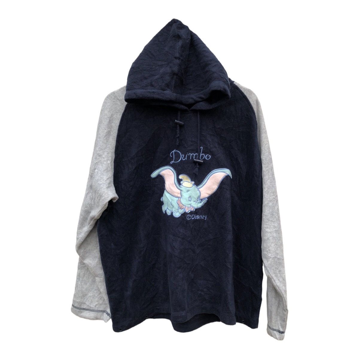 image of Animal Tee x Disney Hoodie Disney Dumbo Without Tagging in Blue, Men's (Size Large)