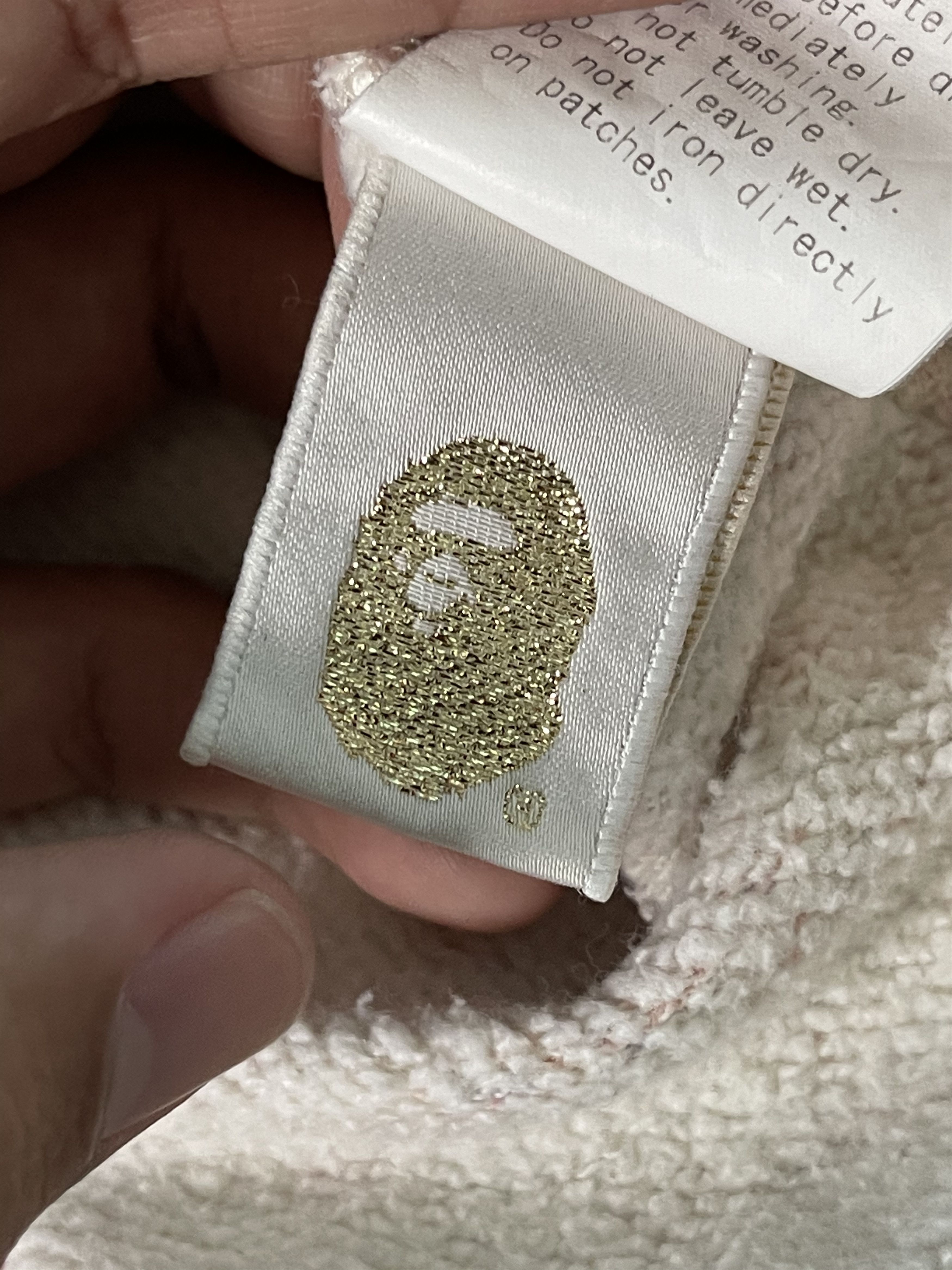 Bape One Point Full Zip Hoodie Size US L / EU 52-54 / 3 - 14 Thumbnail