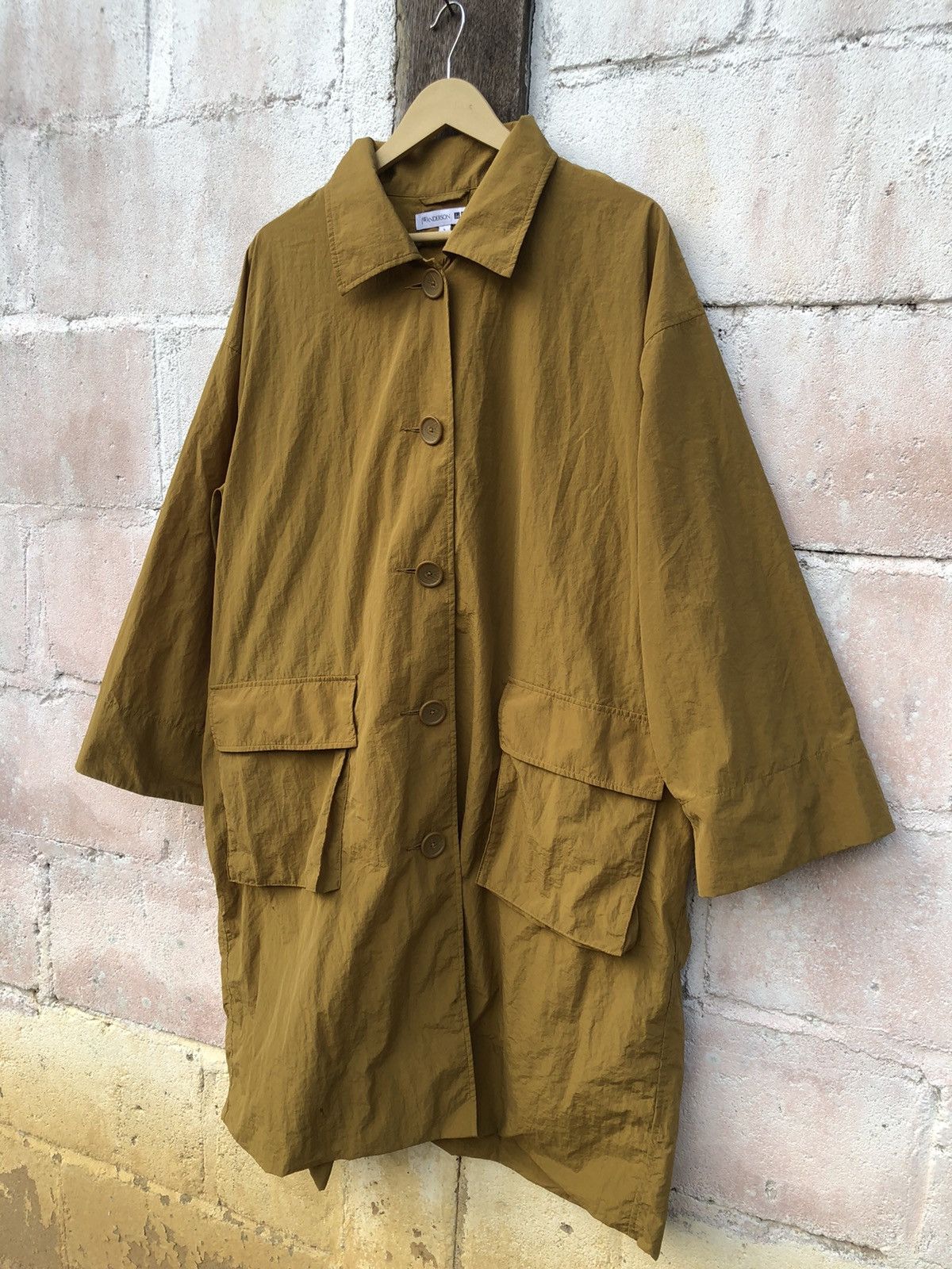 JW Anderson × Uniqlo J.W. Anderson Uniqlo Hunting Jacket Gold Color Size US L / EU 52-54 / 3 - 3 Thumbnail