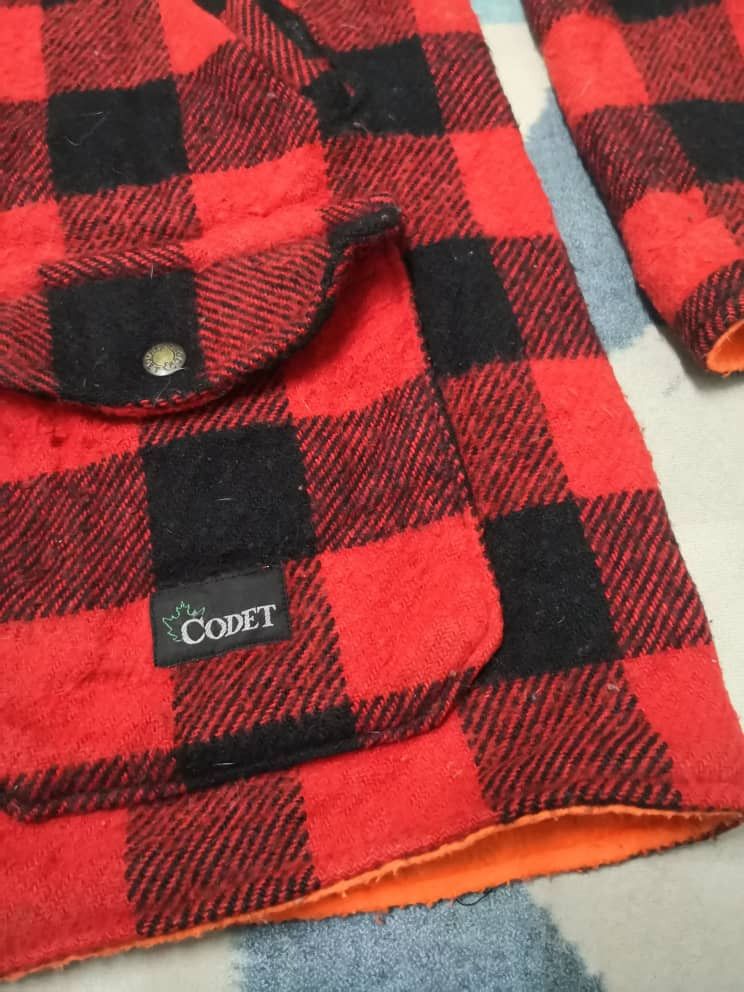 Flannel Reversible Codet Wool Flannel Chore Jacket Size US M / EU 48-50 / 2 - 4 Thumbnail