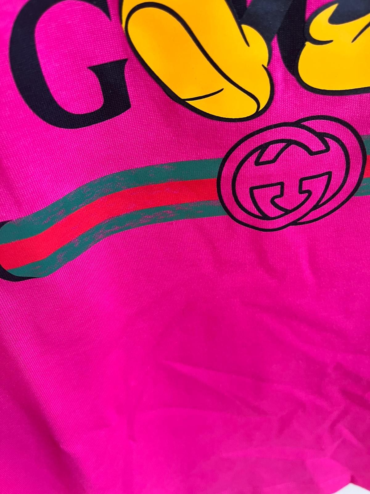 Disney × Gucci o1rshd1 Mickey Mouse Tee, SS in Pink Size US L / EU 52-54 / 3 - 7 Thumbnail