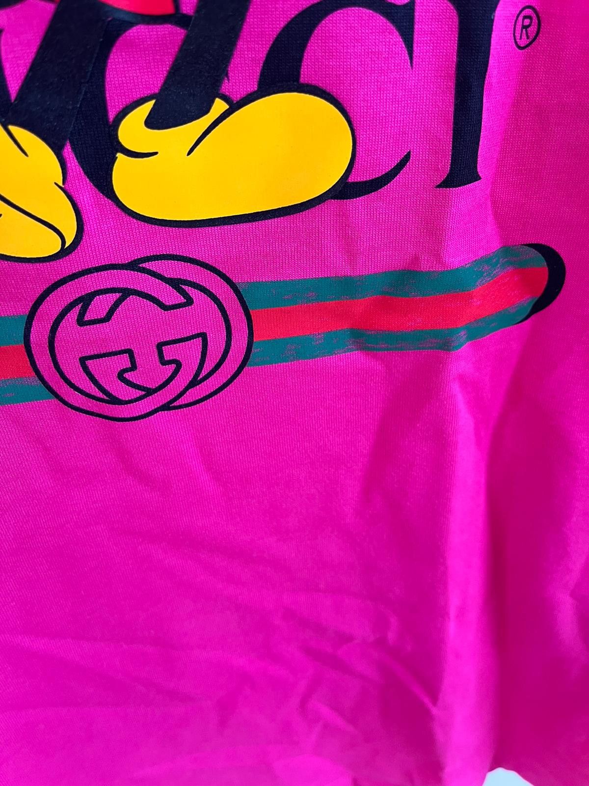 Disney × Gucci o1rshd1 Mickey Mouse Tee, SS in Pink Size US L / EU 52-54 / 3 - 6 Thumbnail