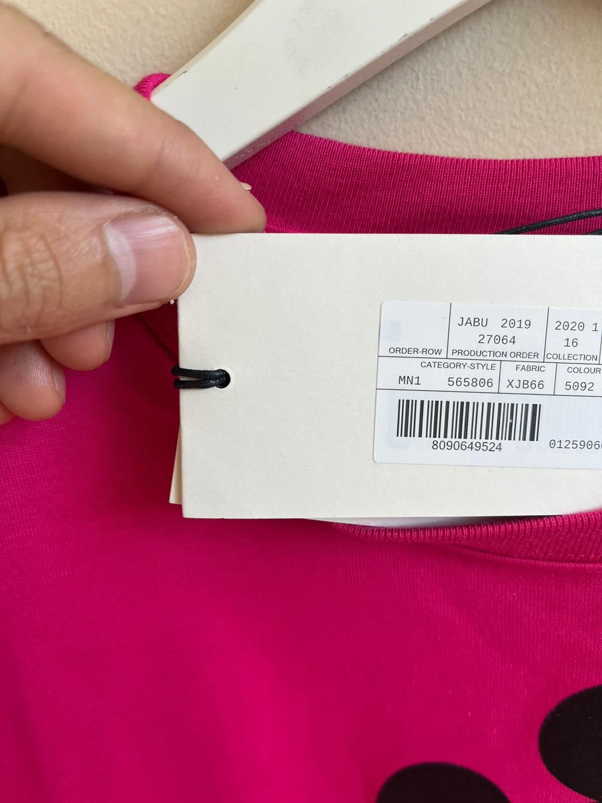 Disney × Gucci o1rshd1 Mickey Mouse Tee, SS in Pink Size US L / EU 52-54 / 3 - 11 Thumbnail