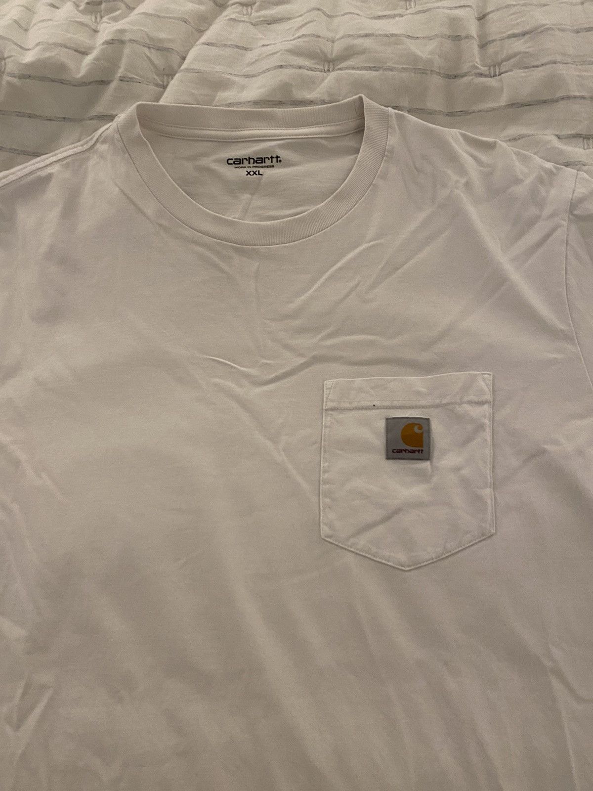 Carhartt Wip Carhartt WIP Long Sleeve Pocket T-shirt XXL Size US XXL / EU 58 / 5 - 5 Thumbnail