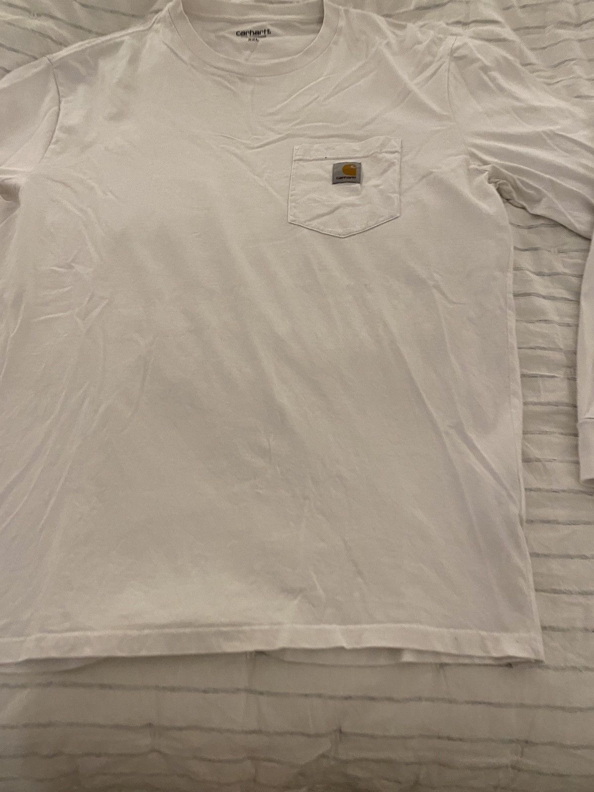 Carhartt Wip Carhartt WIP Long Sleeve Pocket T-shirt XXL Size US XXL / EU 58 / 5 - 4 Thumbnail