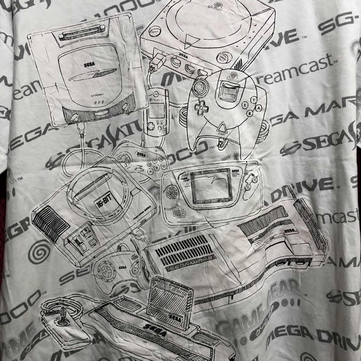 Playstation T-Shirt Sega Video Game mark III Size US L / EU 52-54 / 3 - 3 Thumbnail