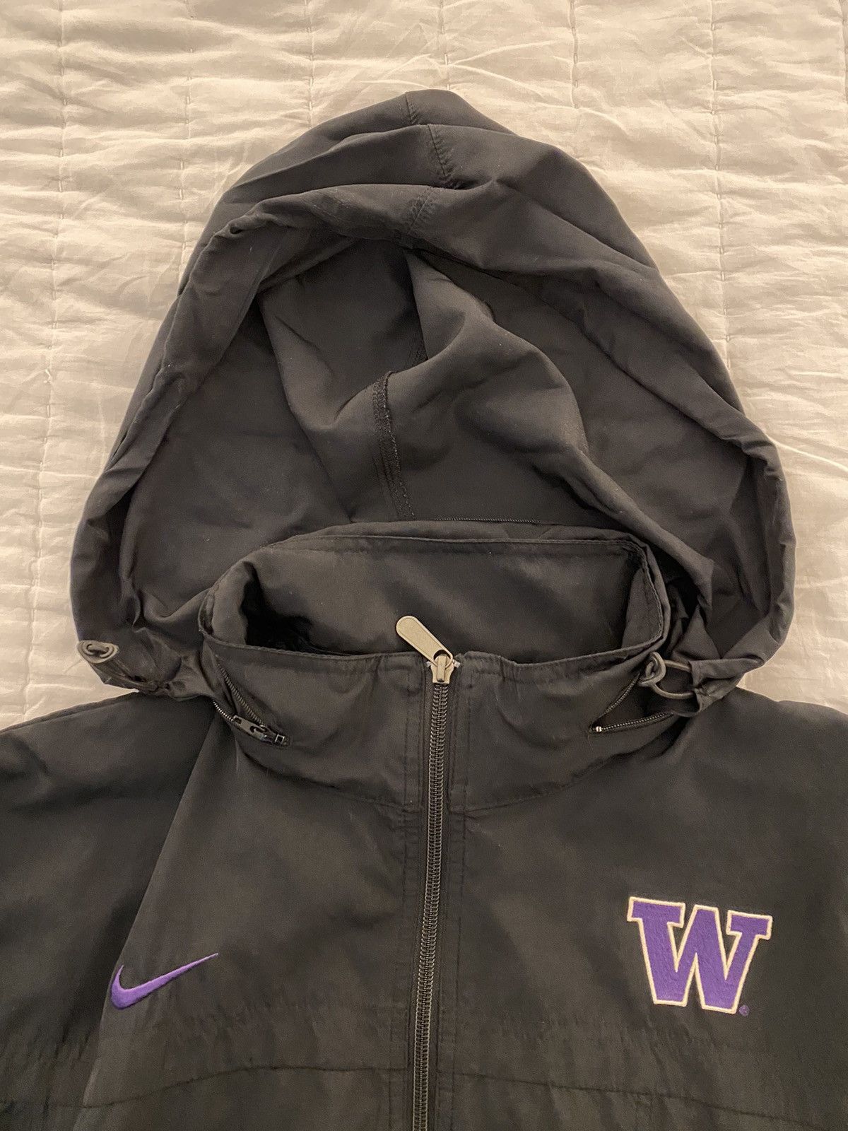 Vintage Nike University of Washington Vintage Zip Up Jacket Size US XL / EU 56 / 4 - 18 Thumbnail