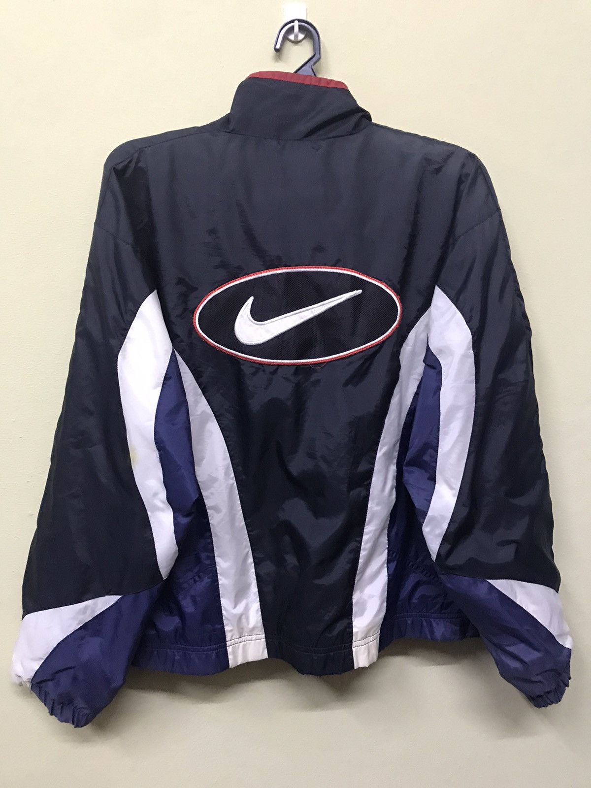 Nike × Vintage VINTAGE NIKE 90s SWEATER FULL ZIPPER Size US L / EU 52-54 / 3 - 6 Thumbnail