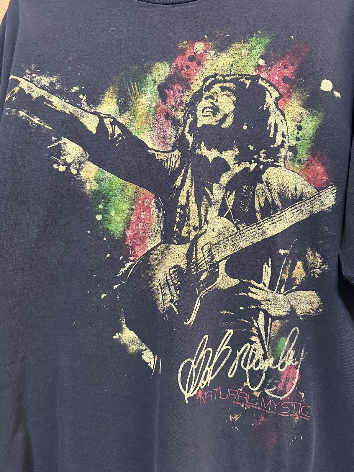 Vintage faded vintage Bob Marley Natural Mystic tee xl Size US XL / EU 56 / 4 - 2 Thumbnail