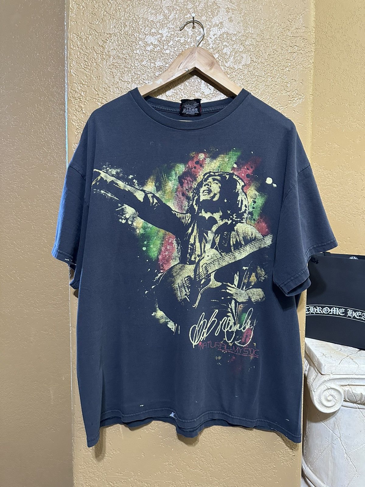 Vintage faded vintage Bob Marley Natural Mystic tee xl Size US XL / EU 56 / 4 - 1 Thumbnail