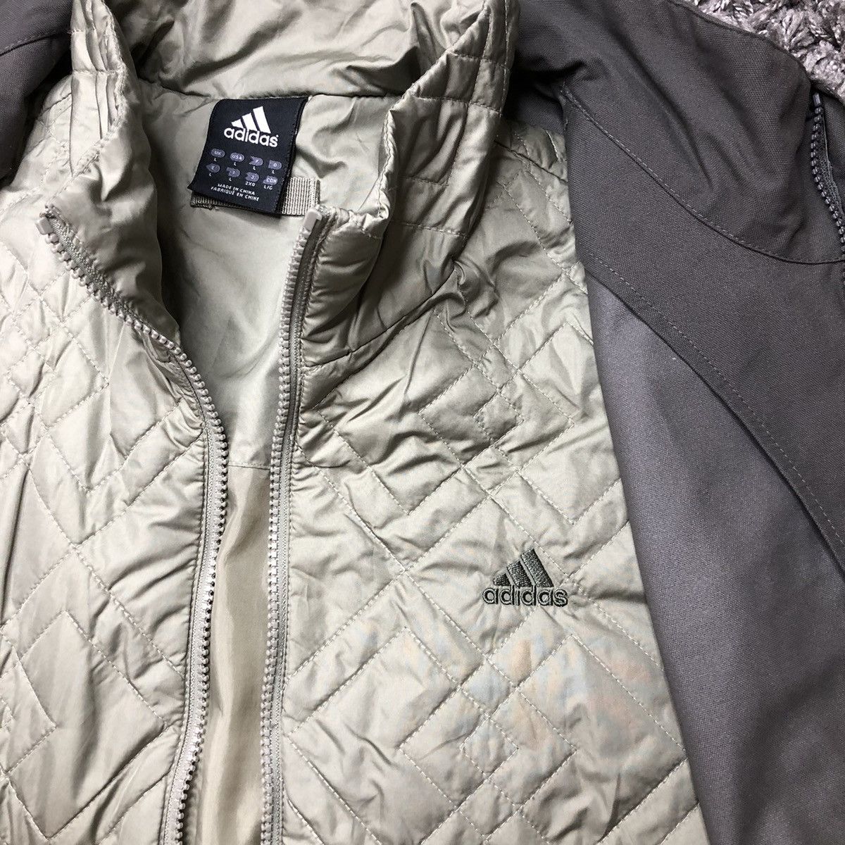 Adidas Adidas Vintage StreetWear Japan Rarel 2 in 1 Jacket + Vests Size US L / EU 52-54 / 3 - 14 Thumbnail