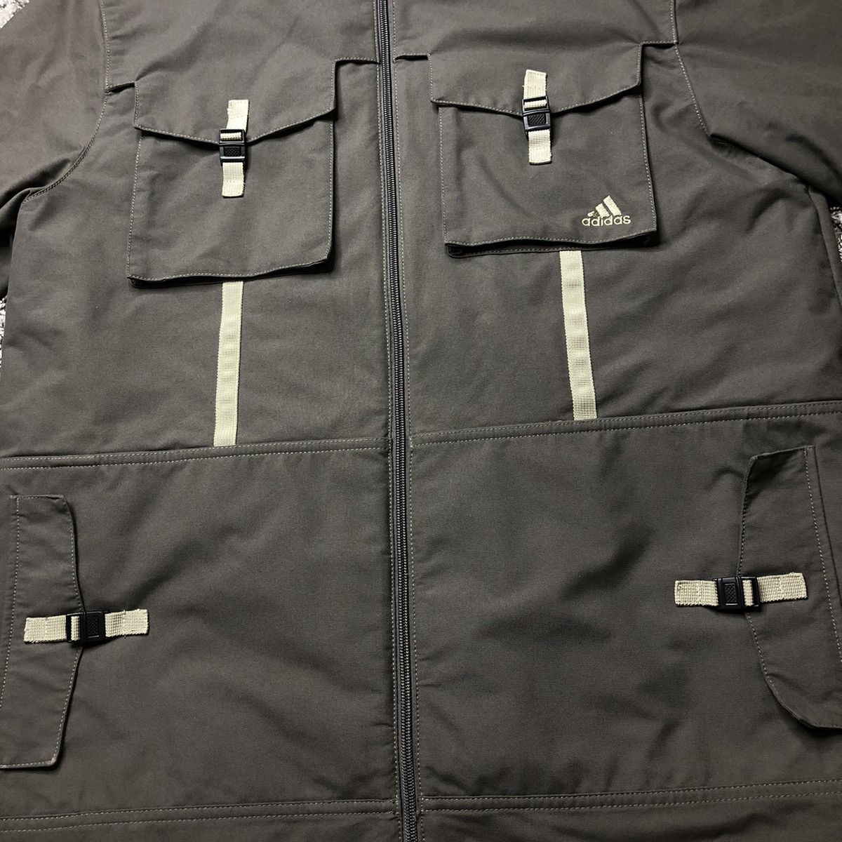 Adidas Adidas Vintage StreetWear Japan Rarel 2 in 1 Jacket + Vests Size US L / EU 52-54 / 3 - 9 Thumbnail