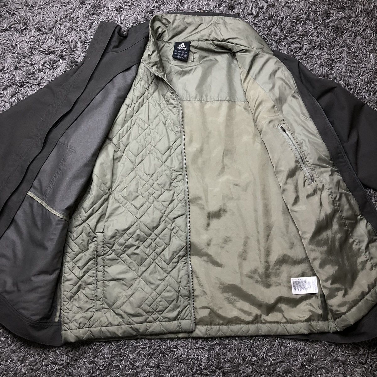Adidas Adidas Vintage StreetWear Japan Rarel 2 in 1 Jacket + Vests Size US L / EU 52-54 / 3 - 3 Thumbnail